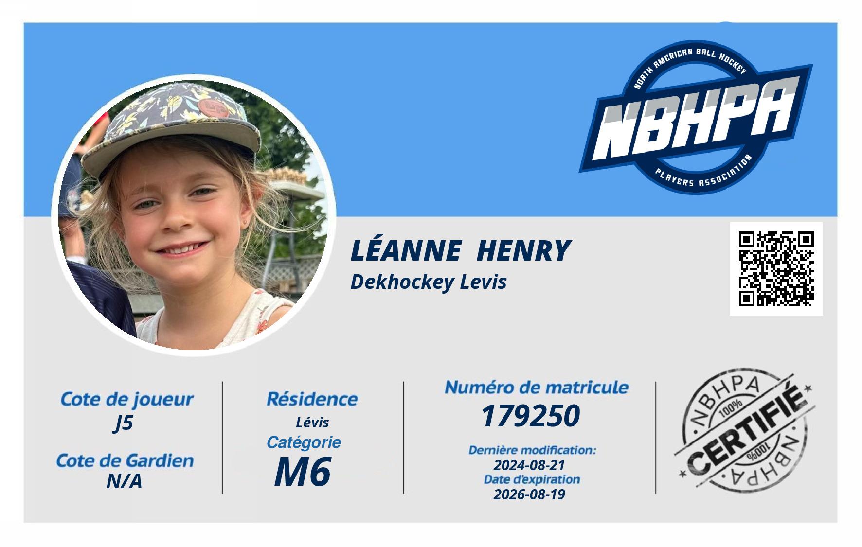 Léanne  Henry