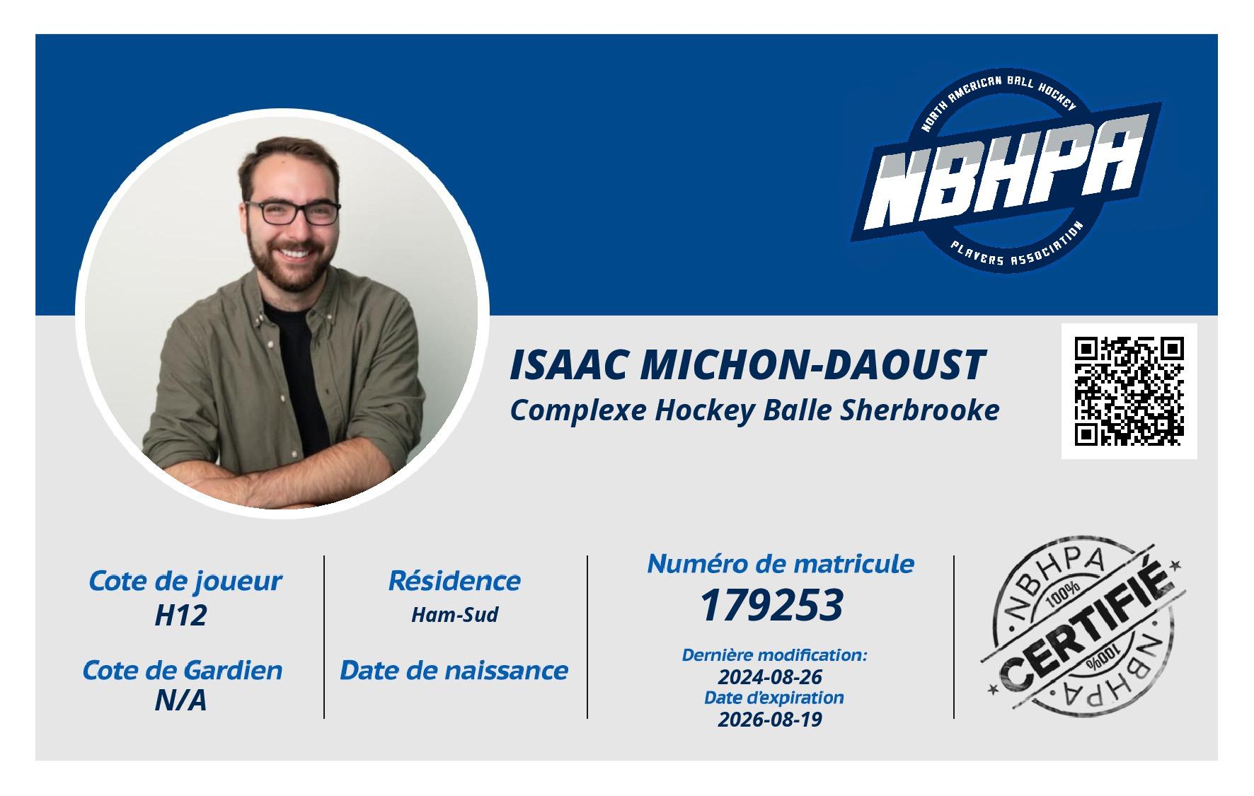 Isaac Michon-Daoust
