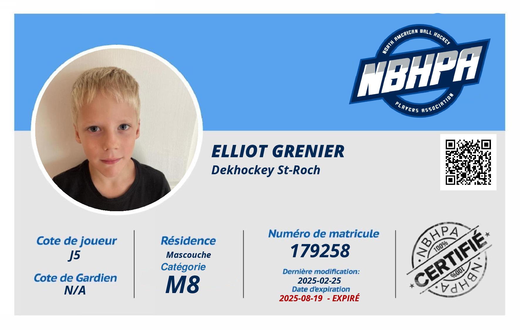 Elliot Grenier
