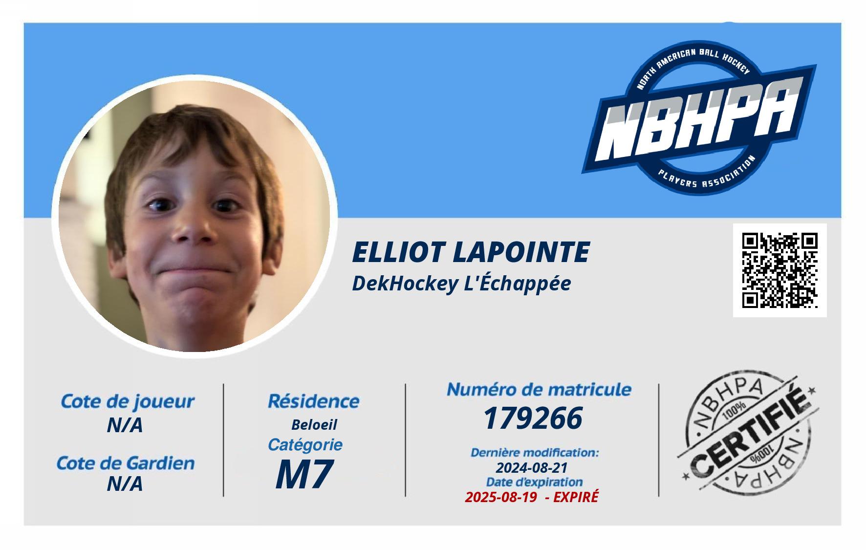 Elliot Lapointe