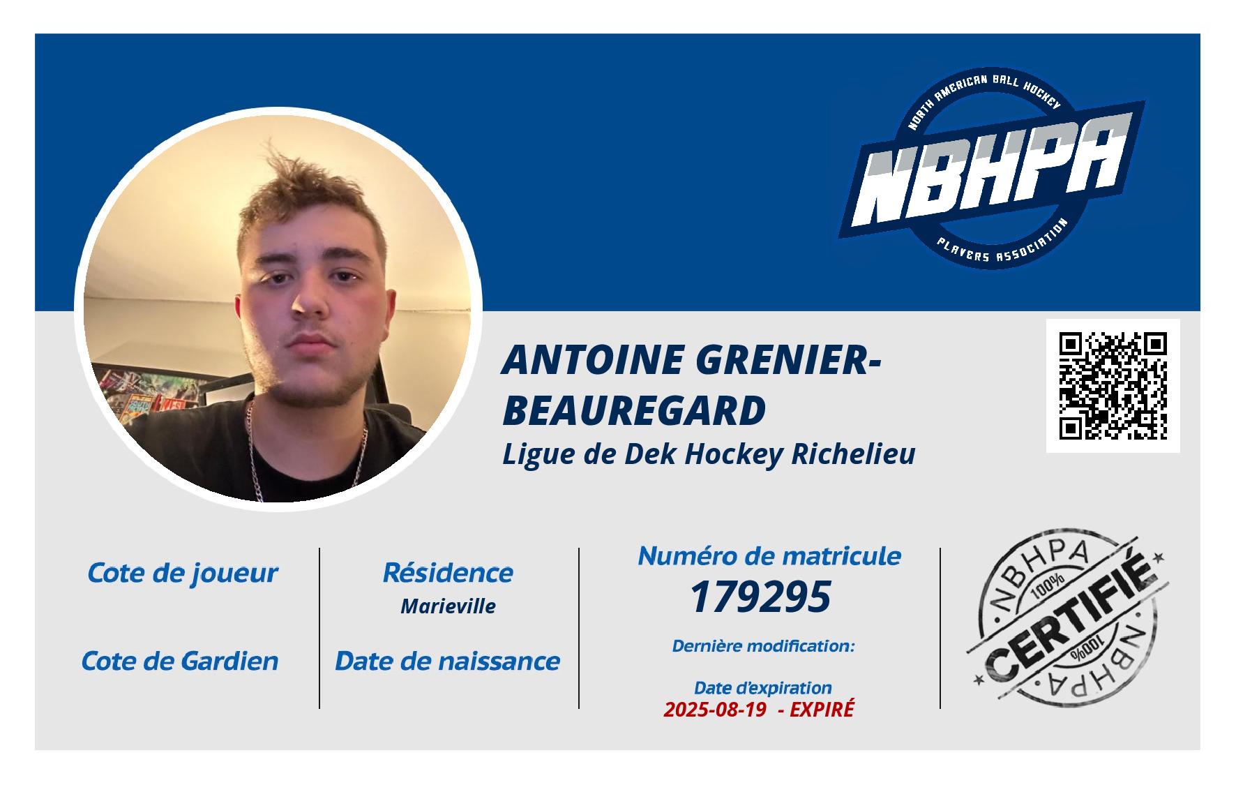 Antoine Grenier-Beauregard 