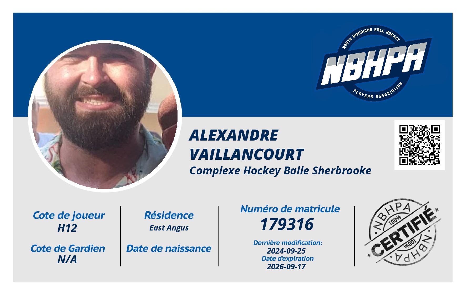 Alexandre Vaillancourt