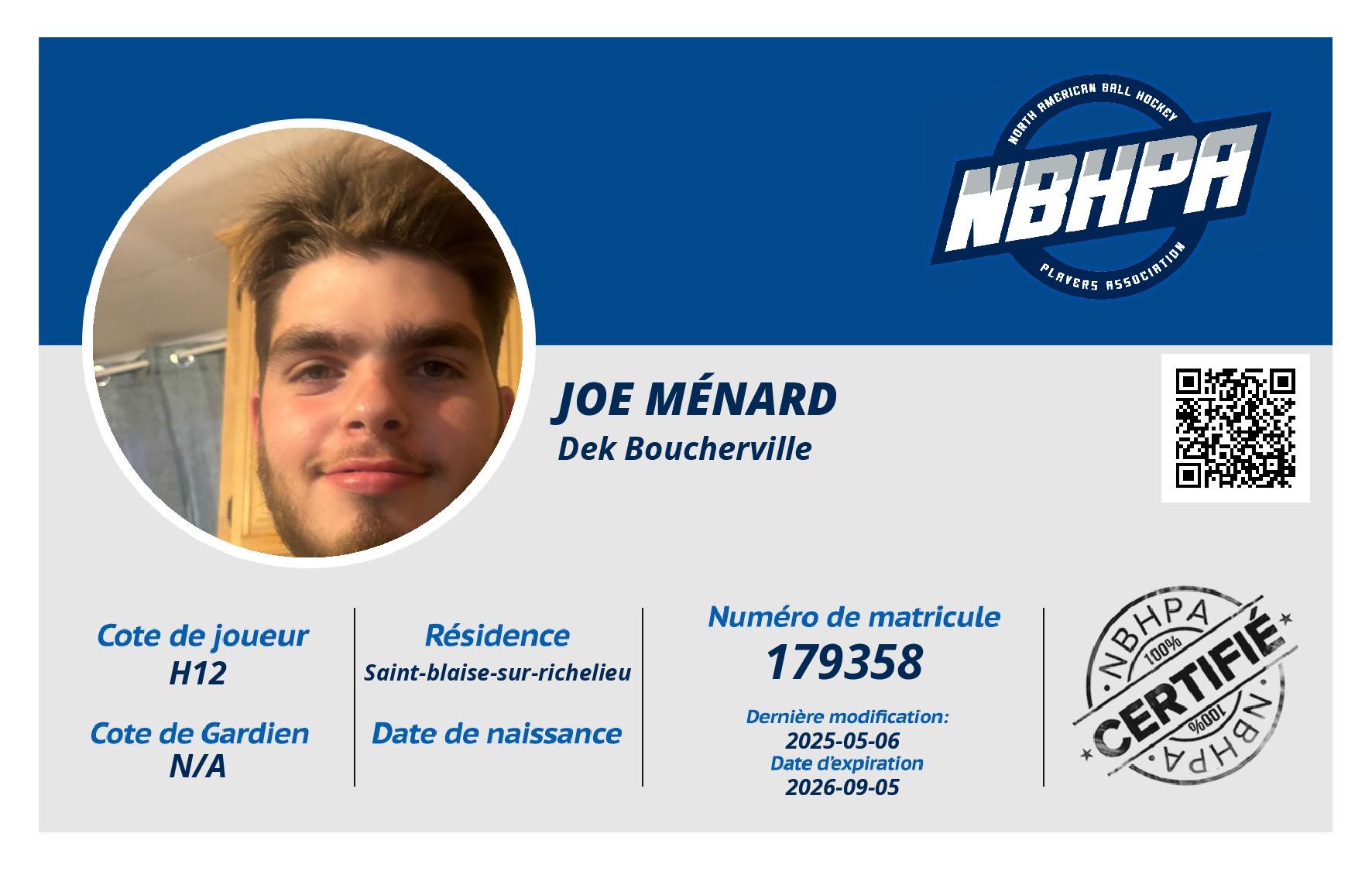 Joe Ménard