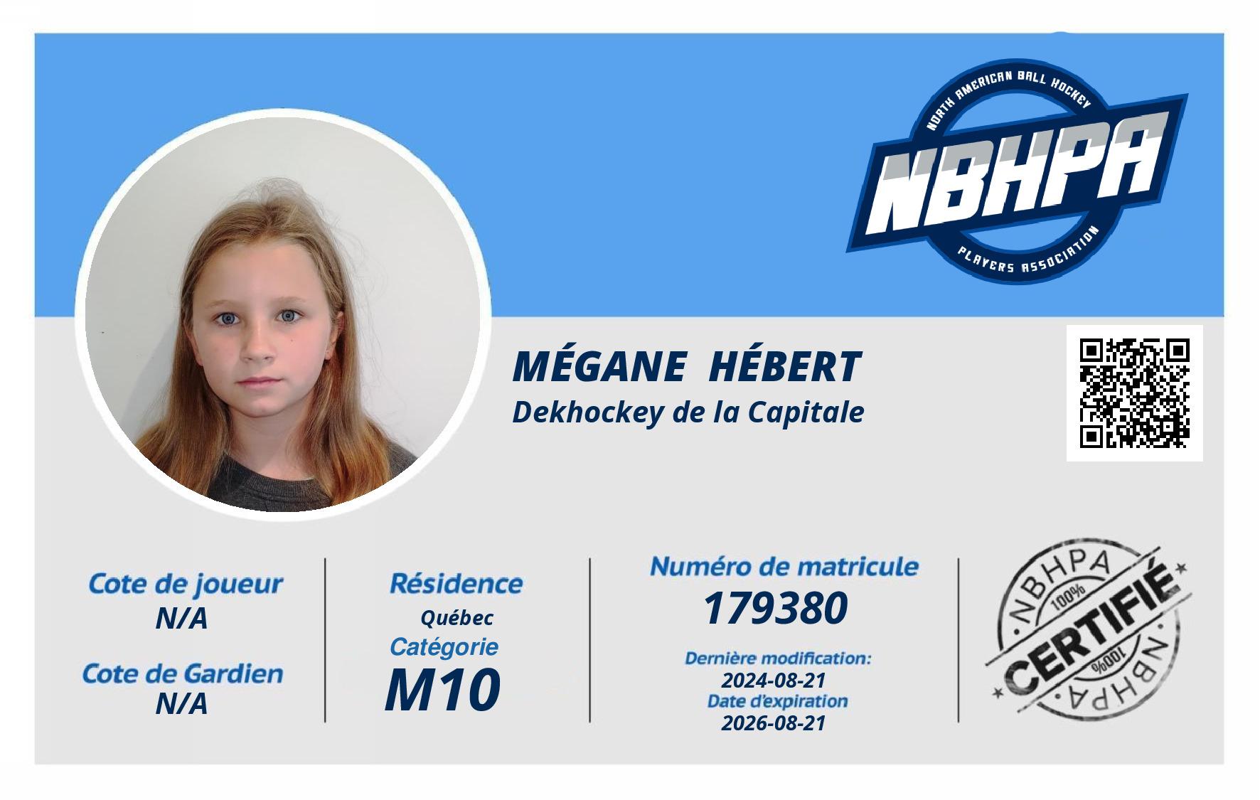 Mégane  Hébert 