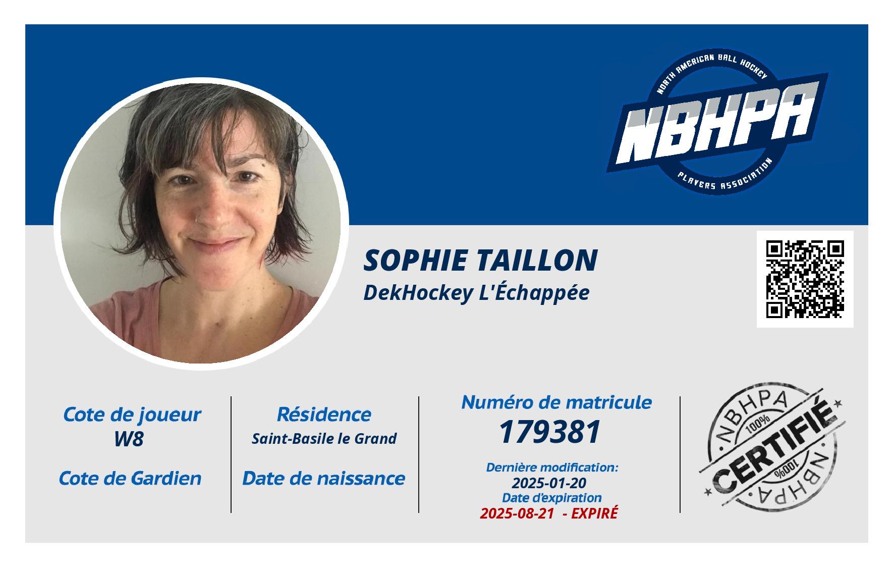 Sophie Taillon