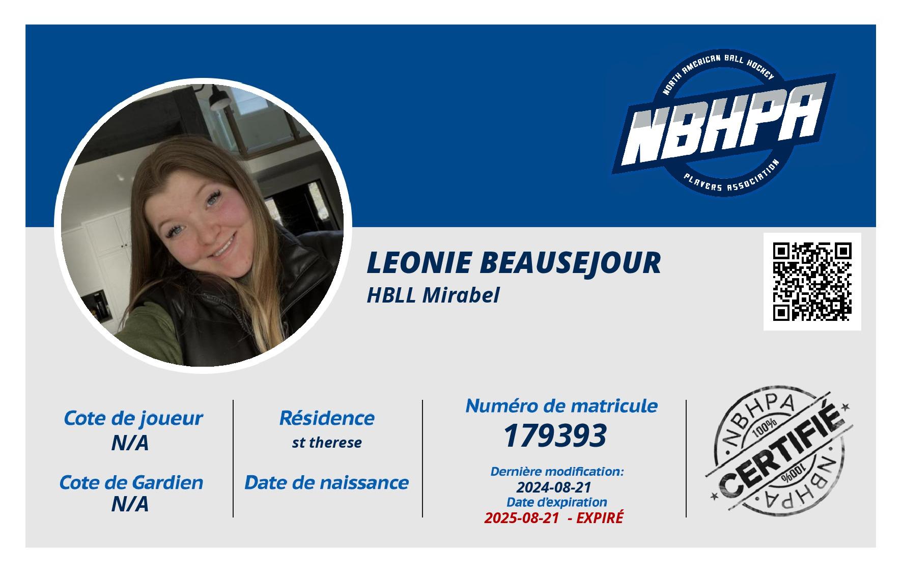 Leonie Beausejour