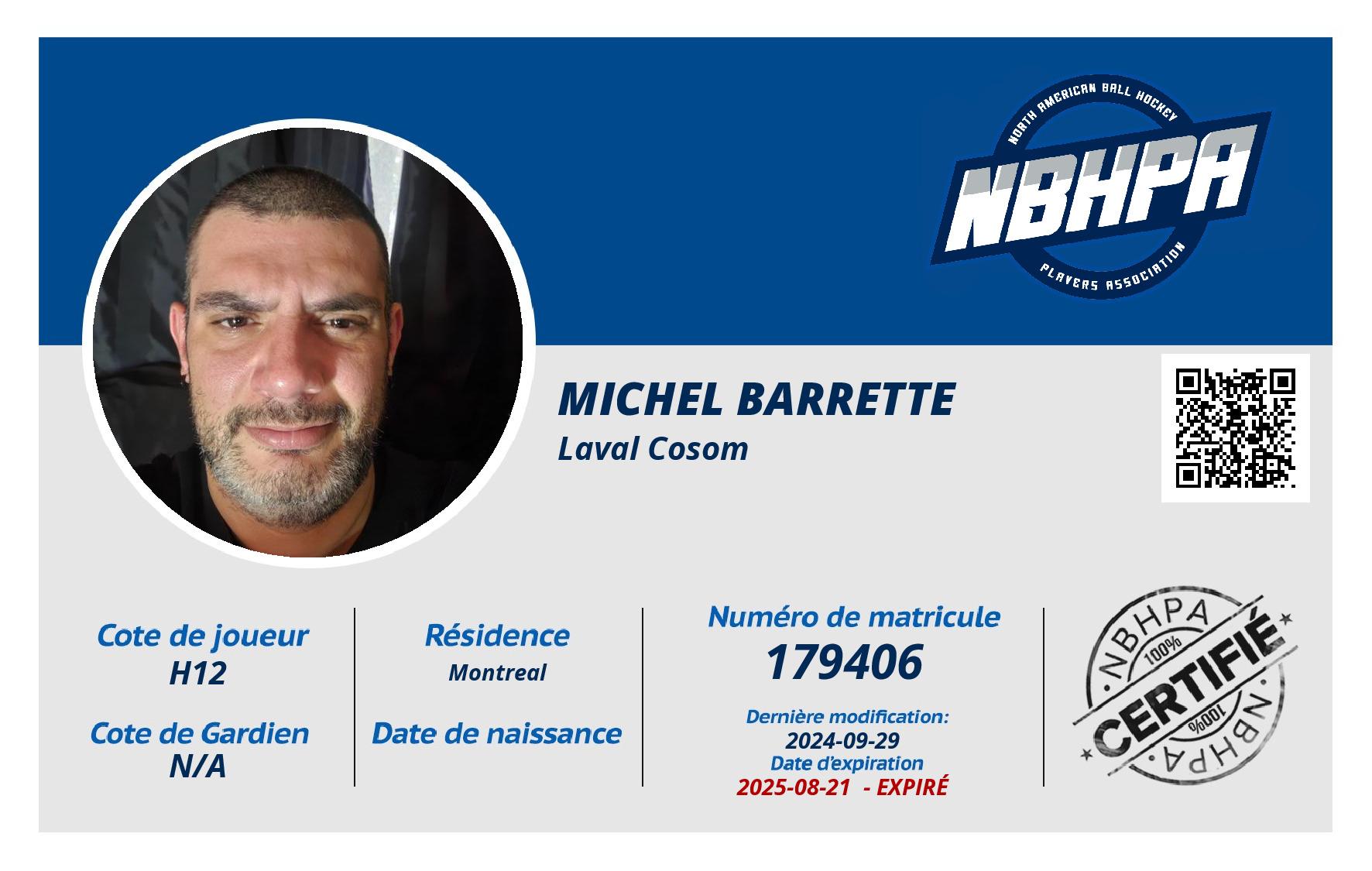 Michel Barrette