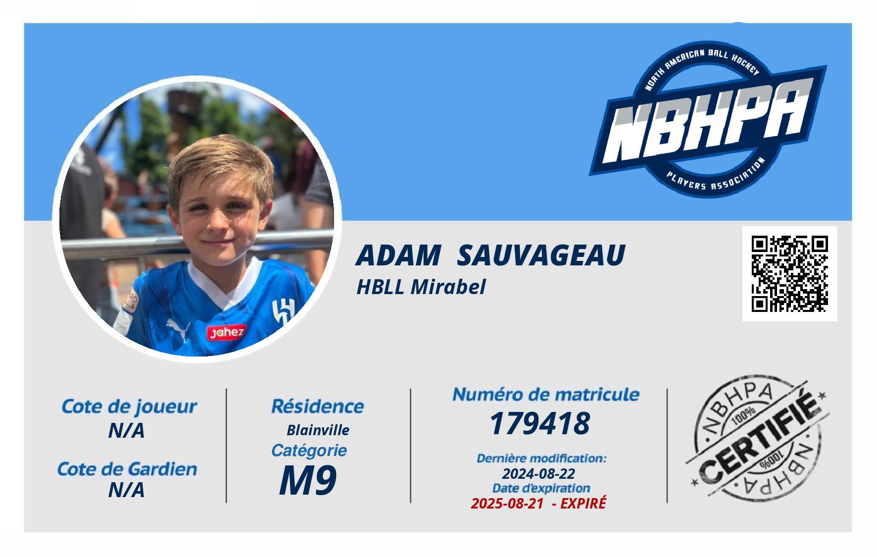 Adam  Sauvageau 