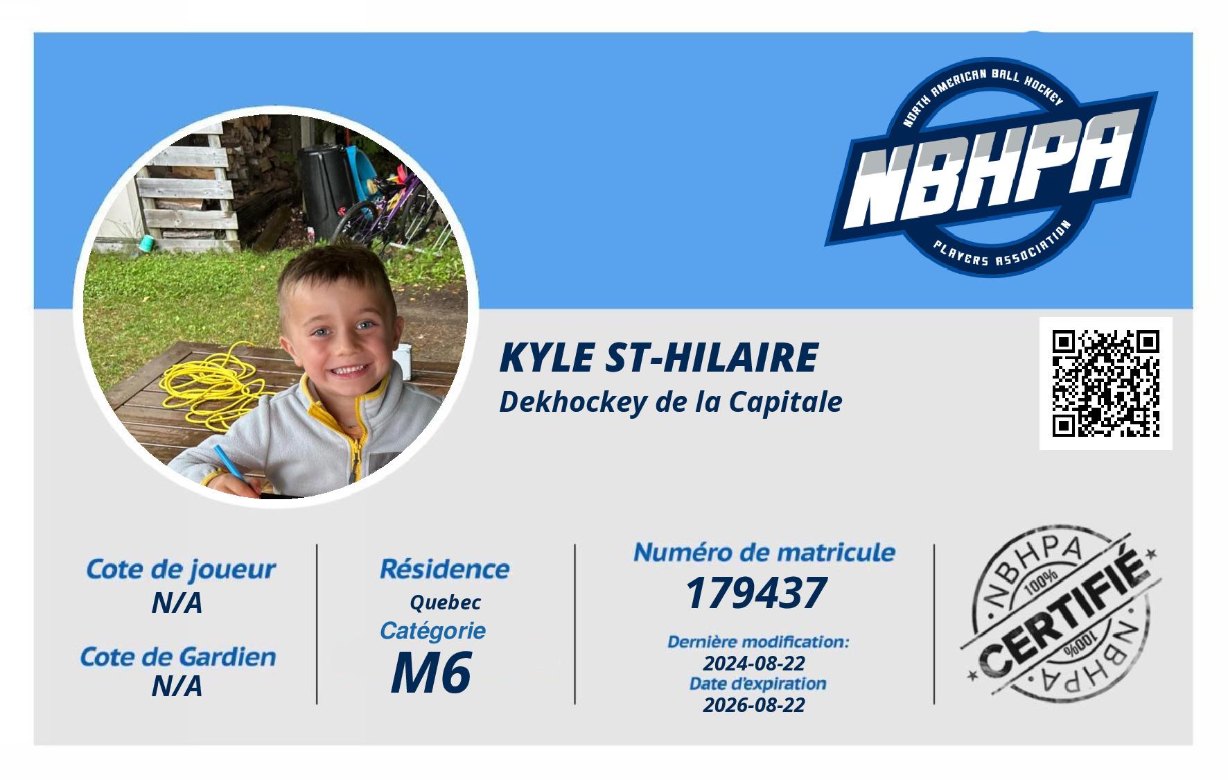 Kyle St-hilaire