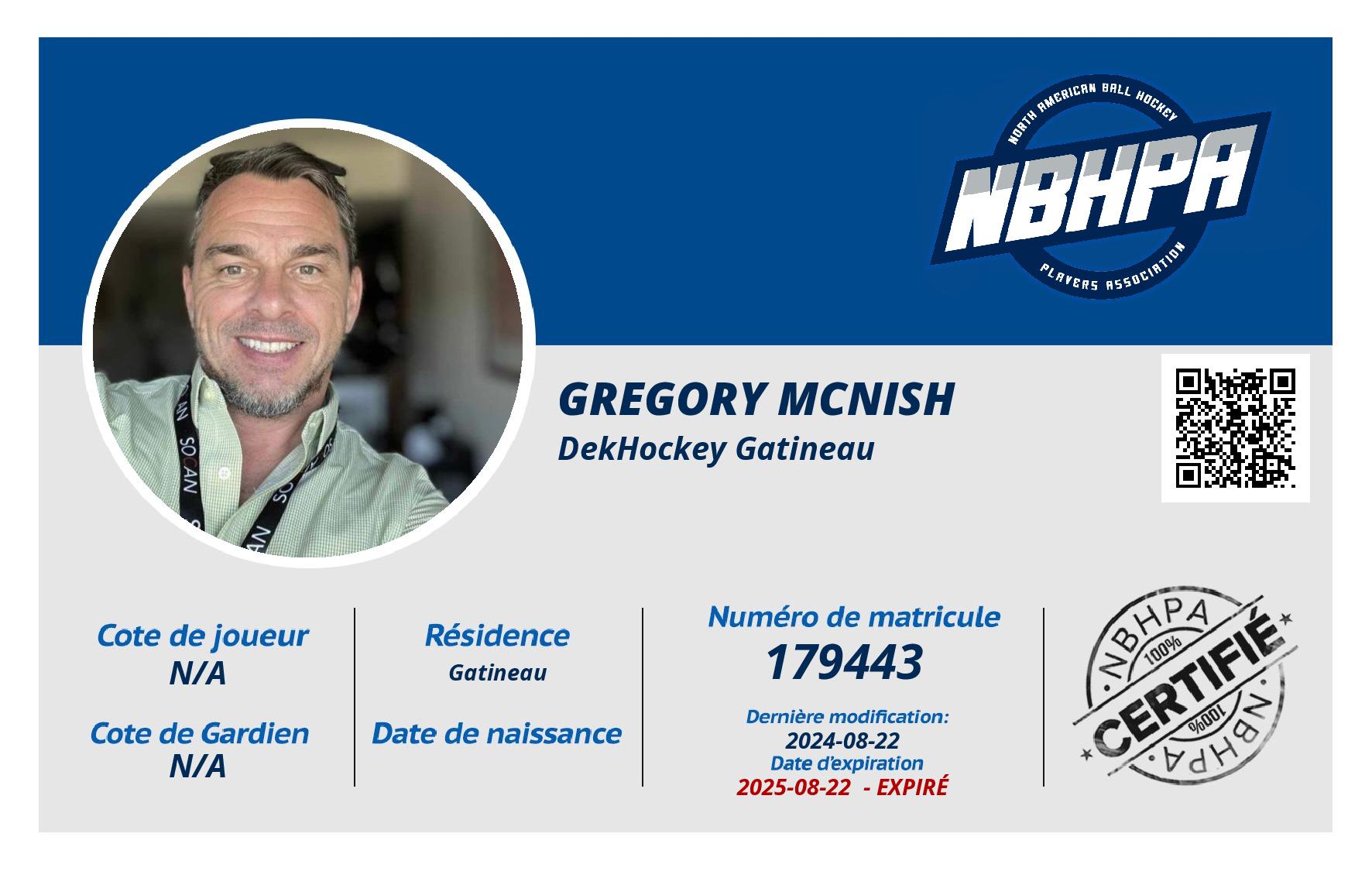 Gregory McNish
