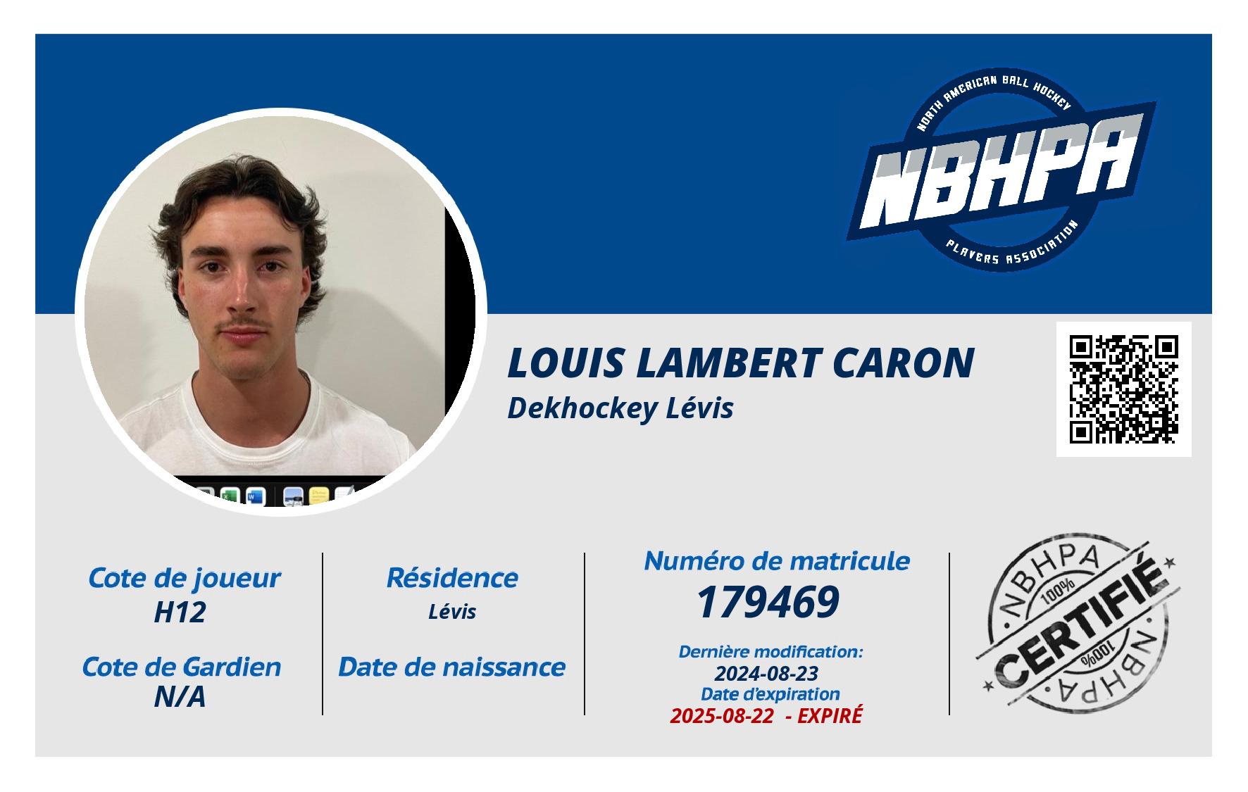 Louis Lambert Caron