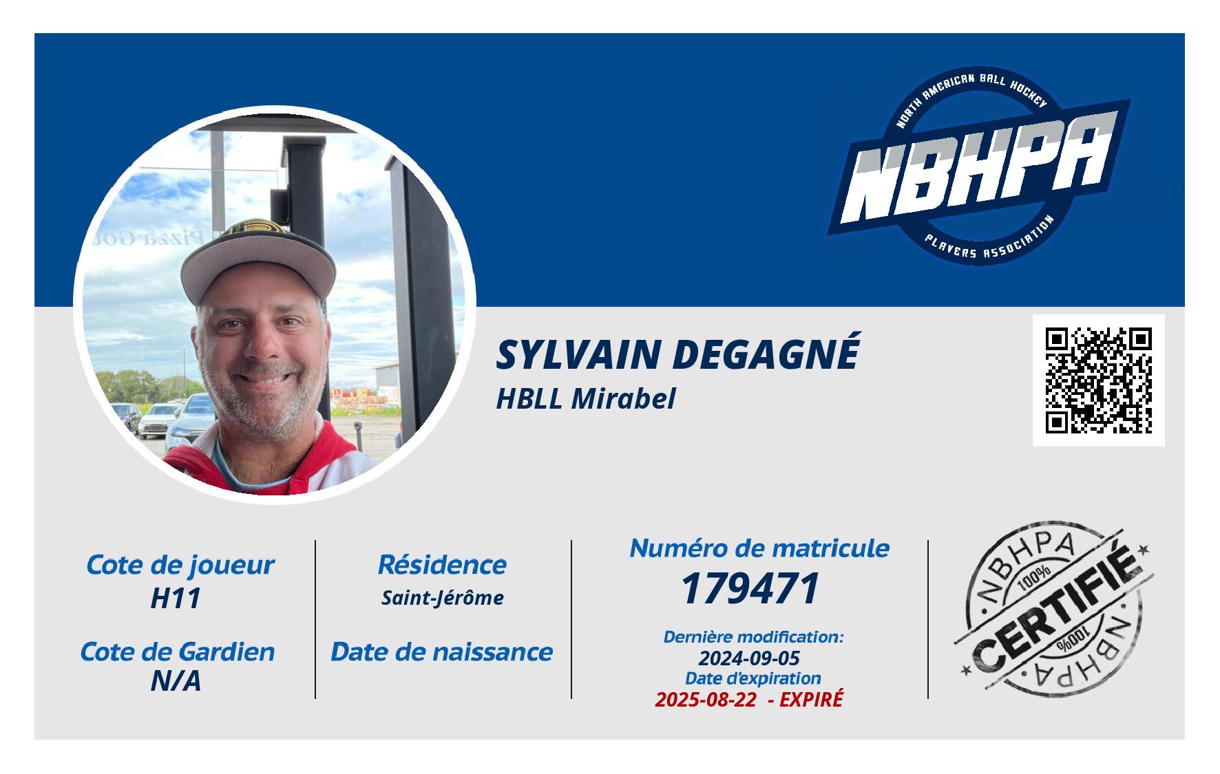 Sylvain Degagné