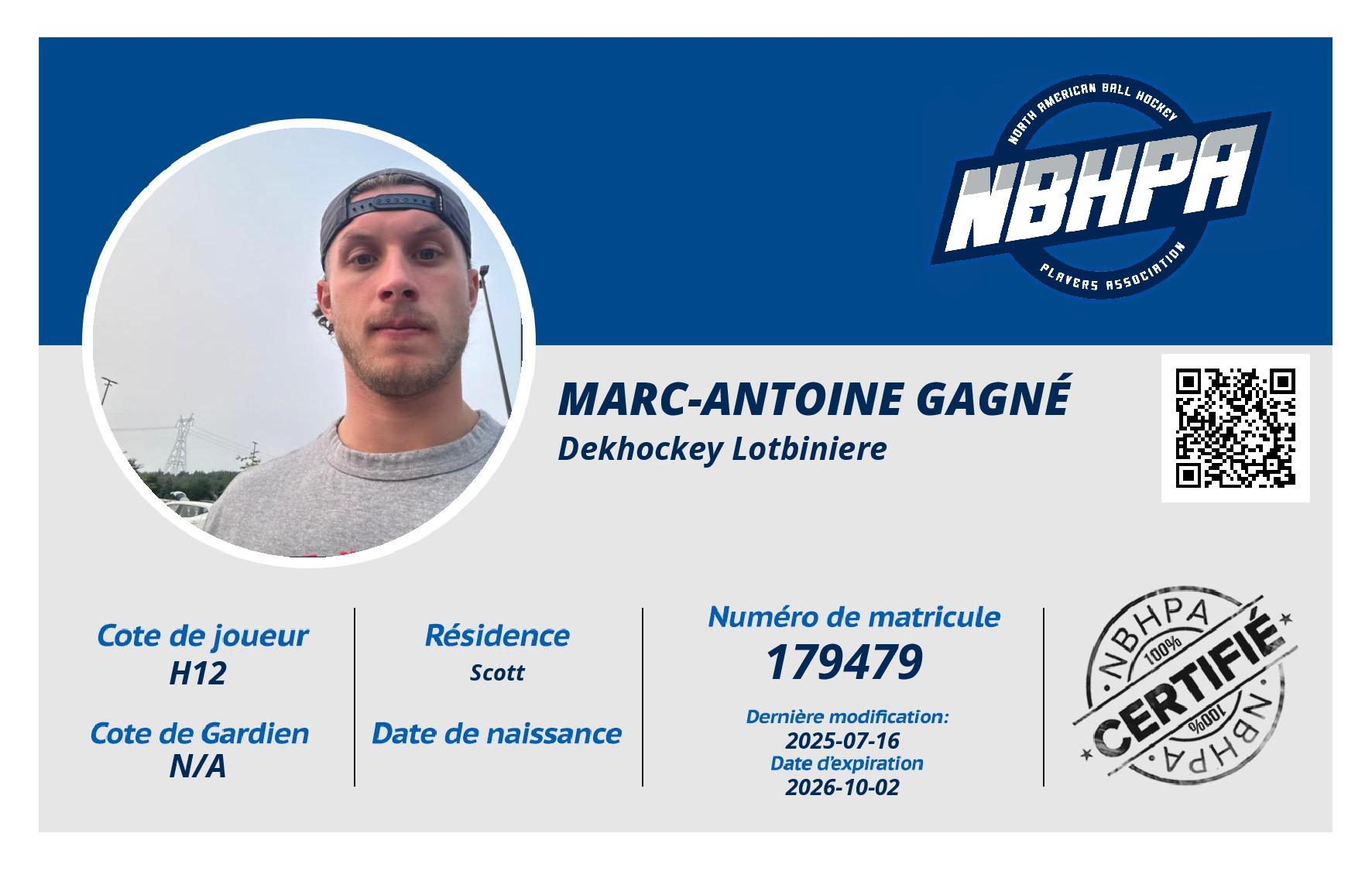 Marc-Antoine Gagné