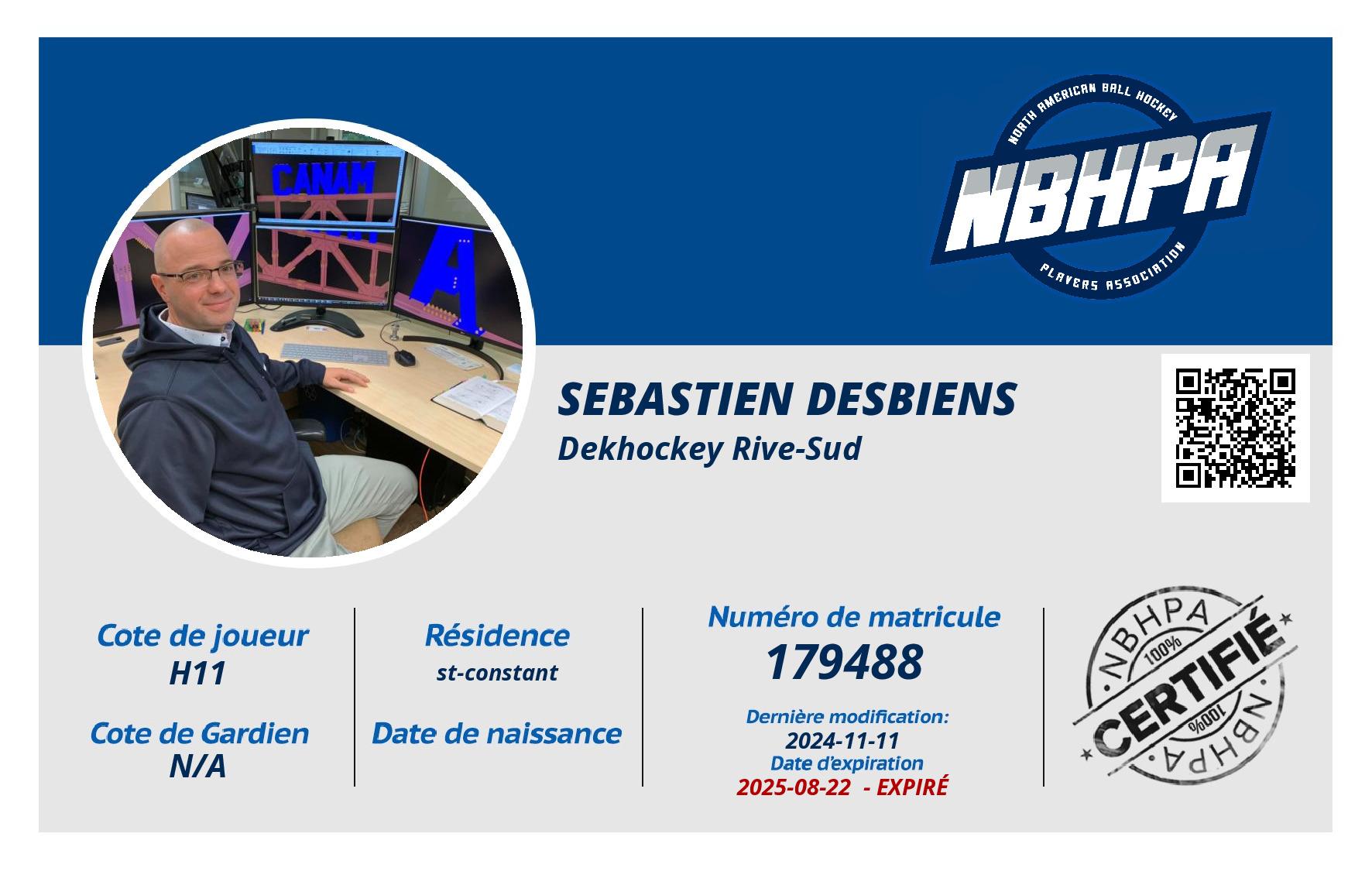 sebastien desbiens
