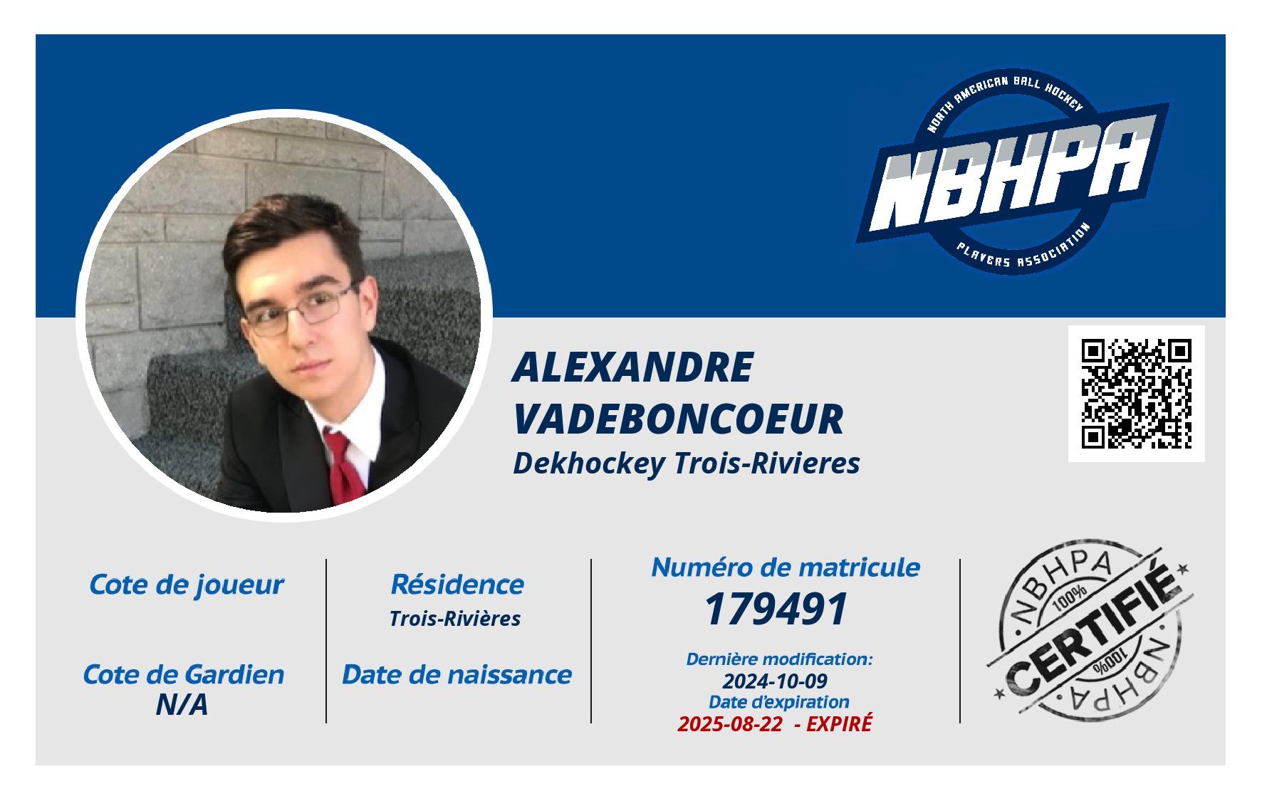 Alexandre Vadeboncoeur