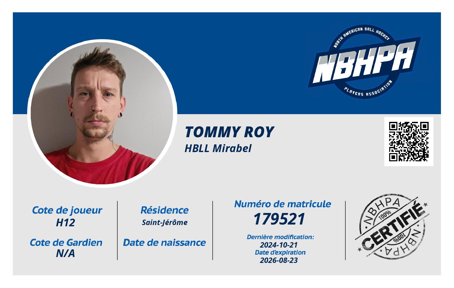 Tommy Roy