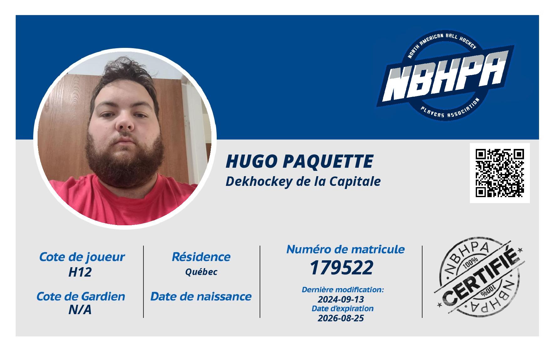 Hugo Paquette
