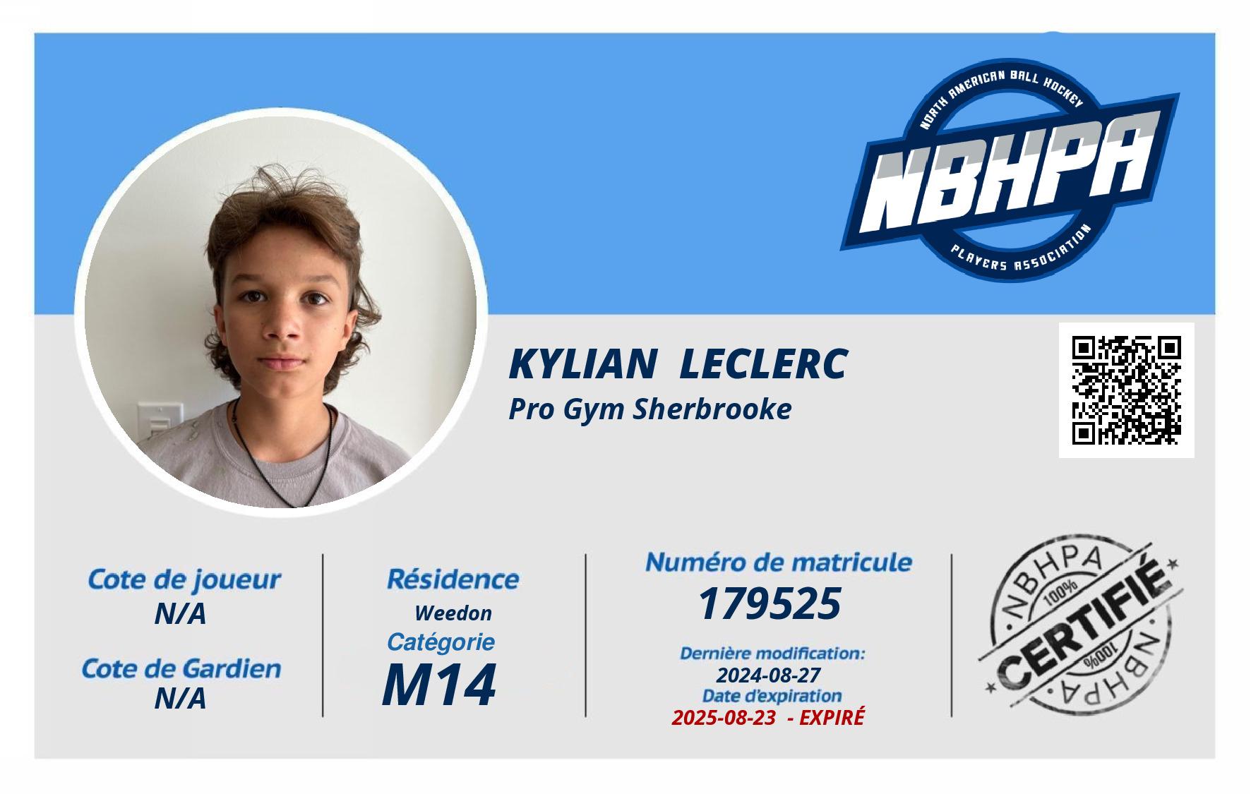Kylian  Leclerc