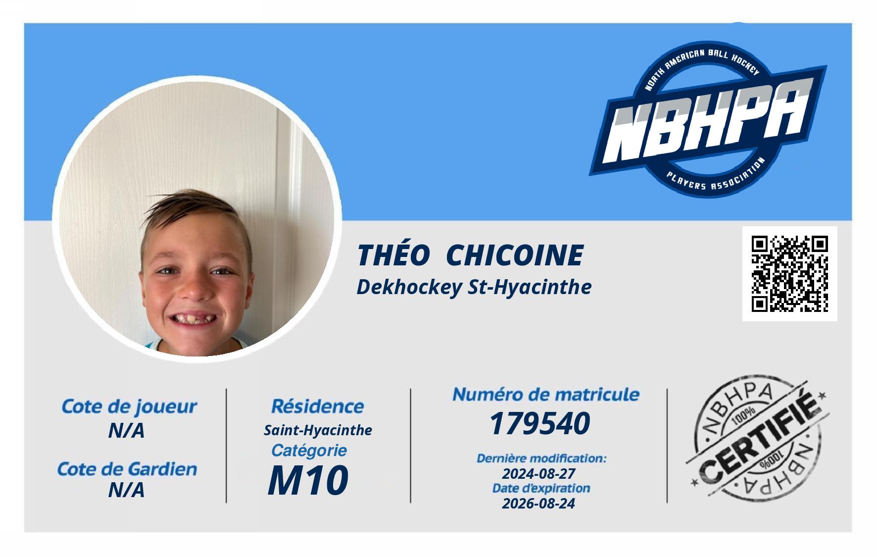Théo  Chicoine 