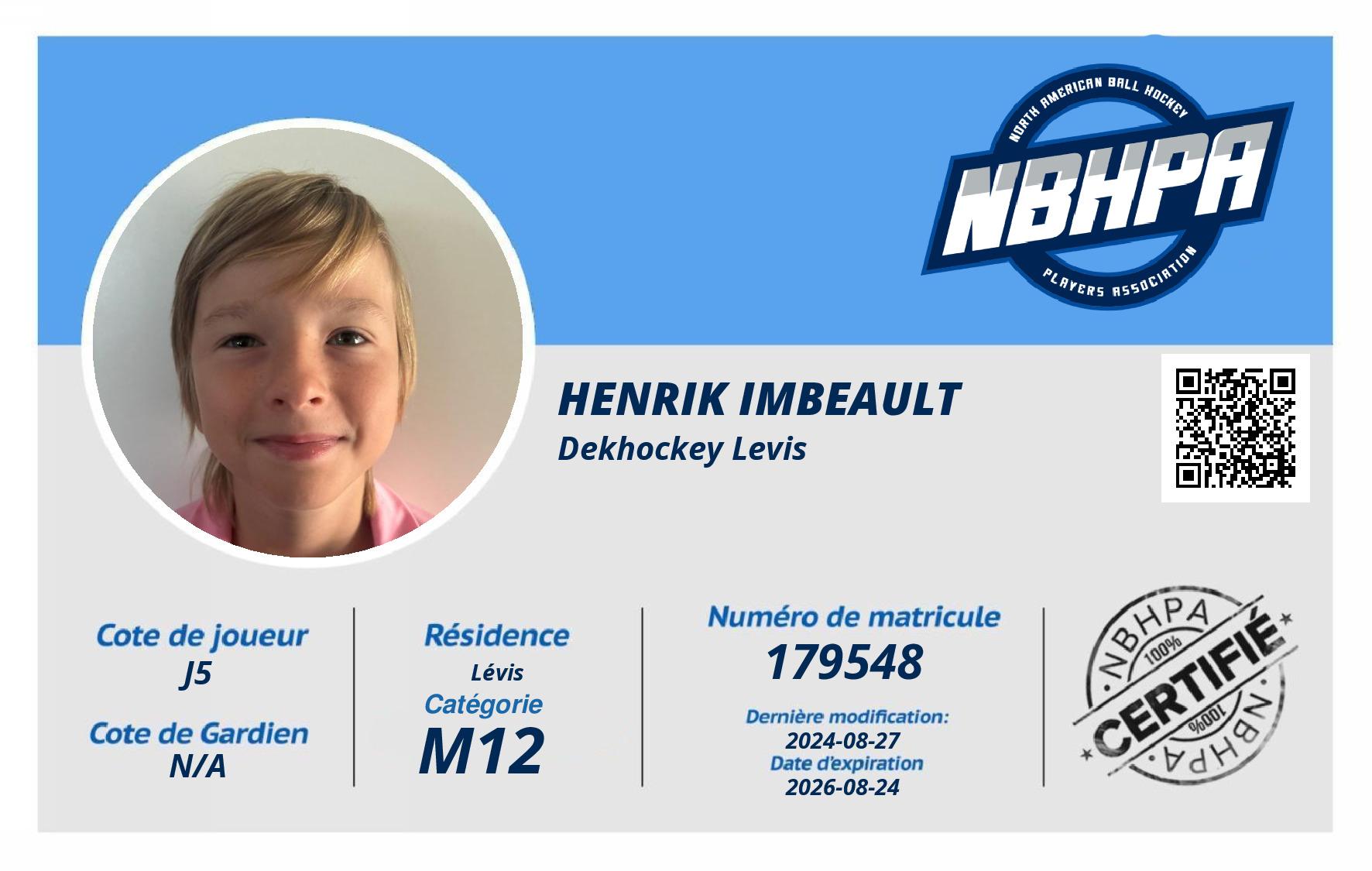Henrik Imbeault
