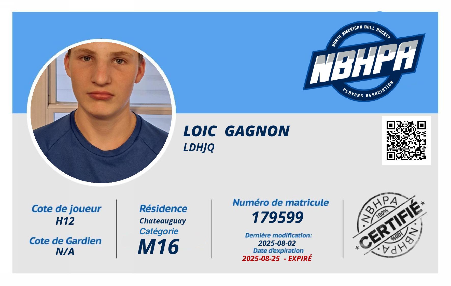 Loic  Gagnon