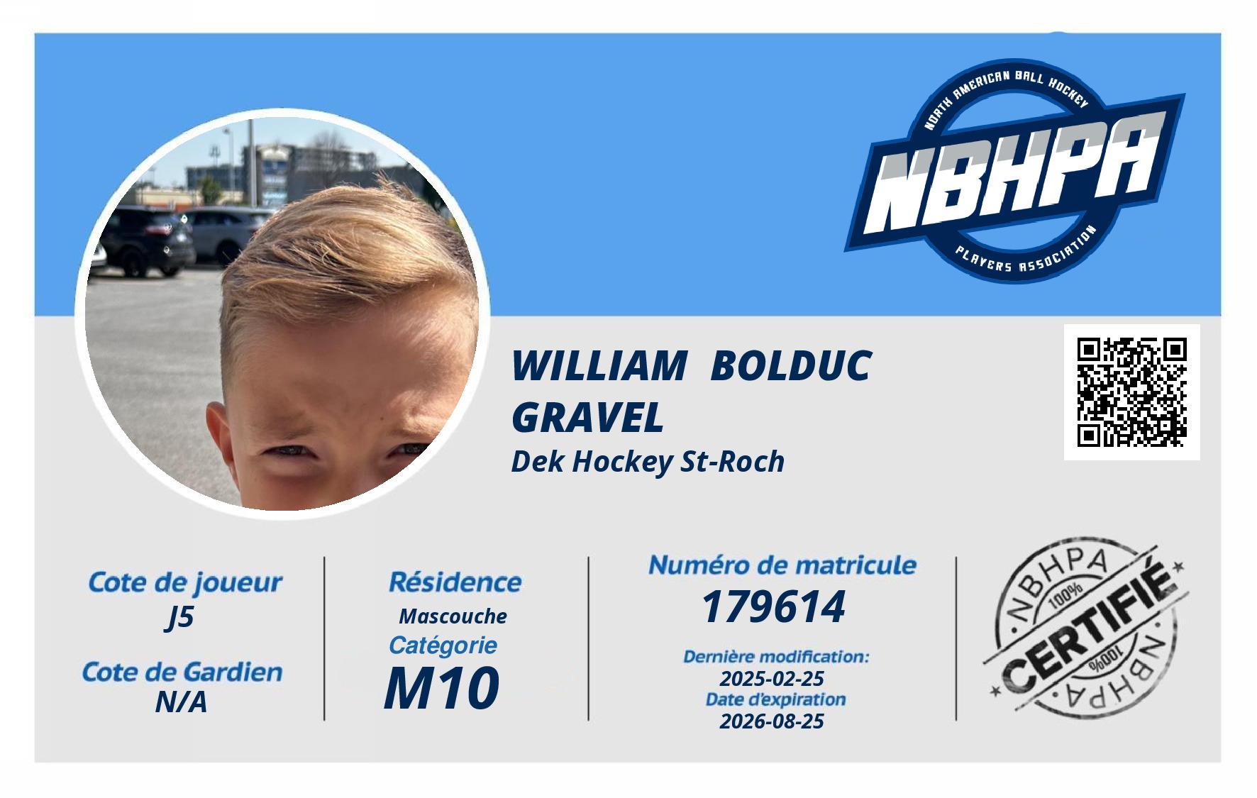 William  Bolduc Gravel