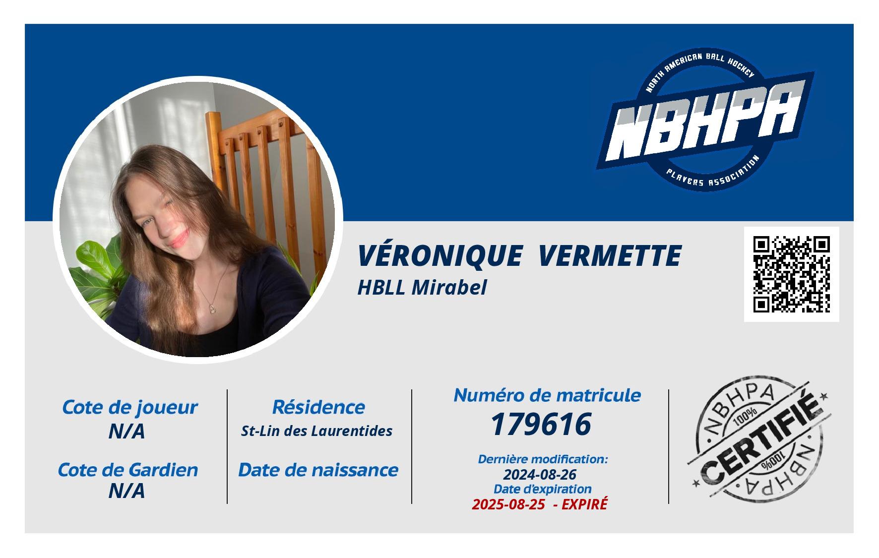 Véronique  Vermette 