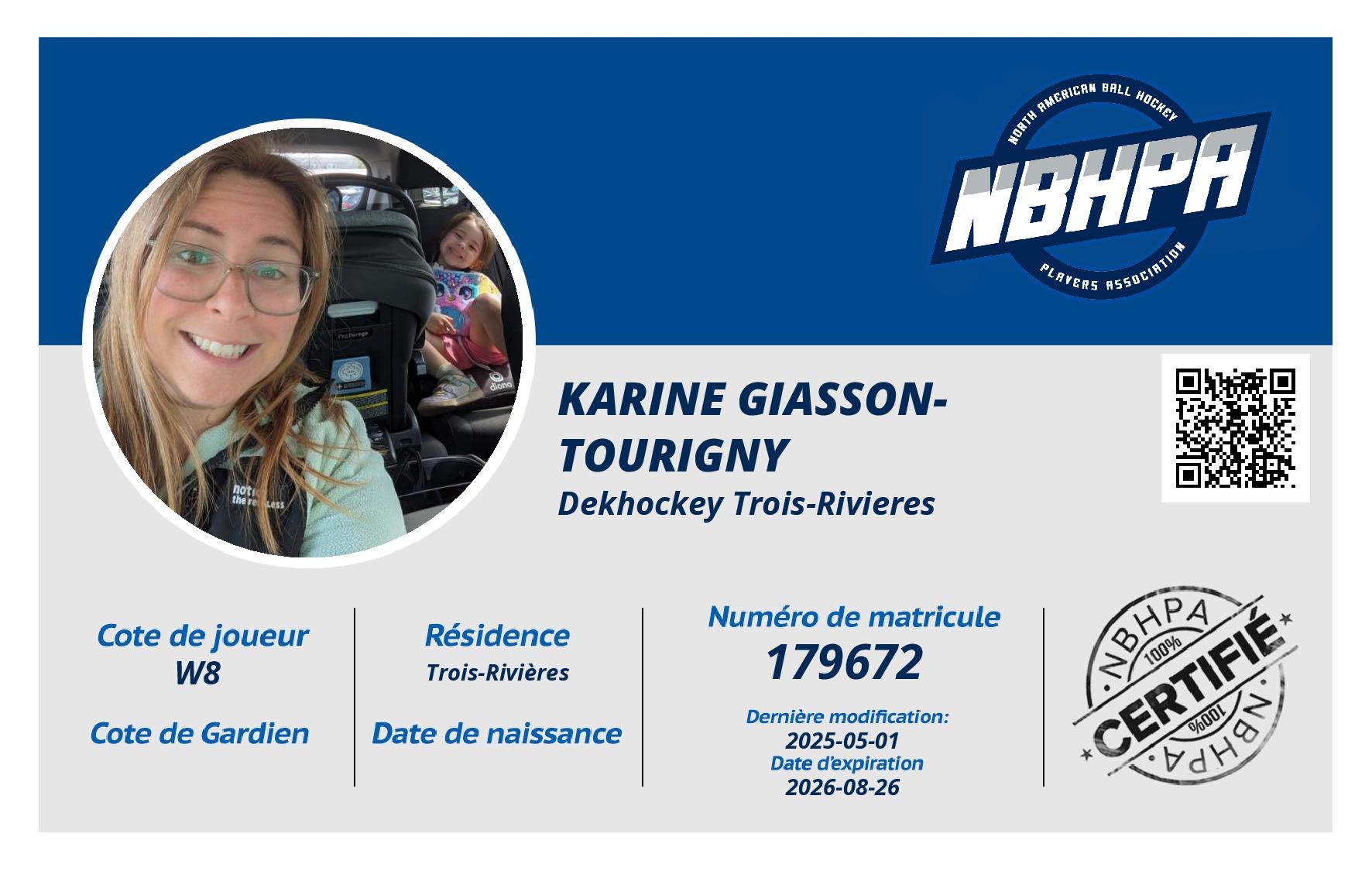 Karine Giasson-Tourigny