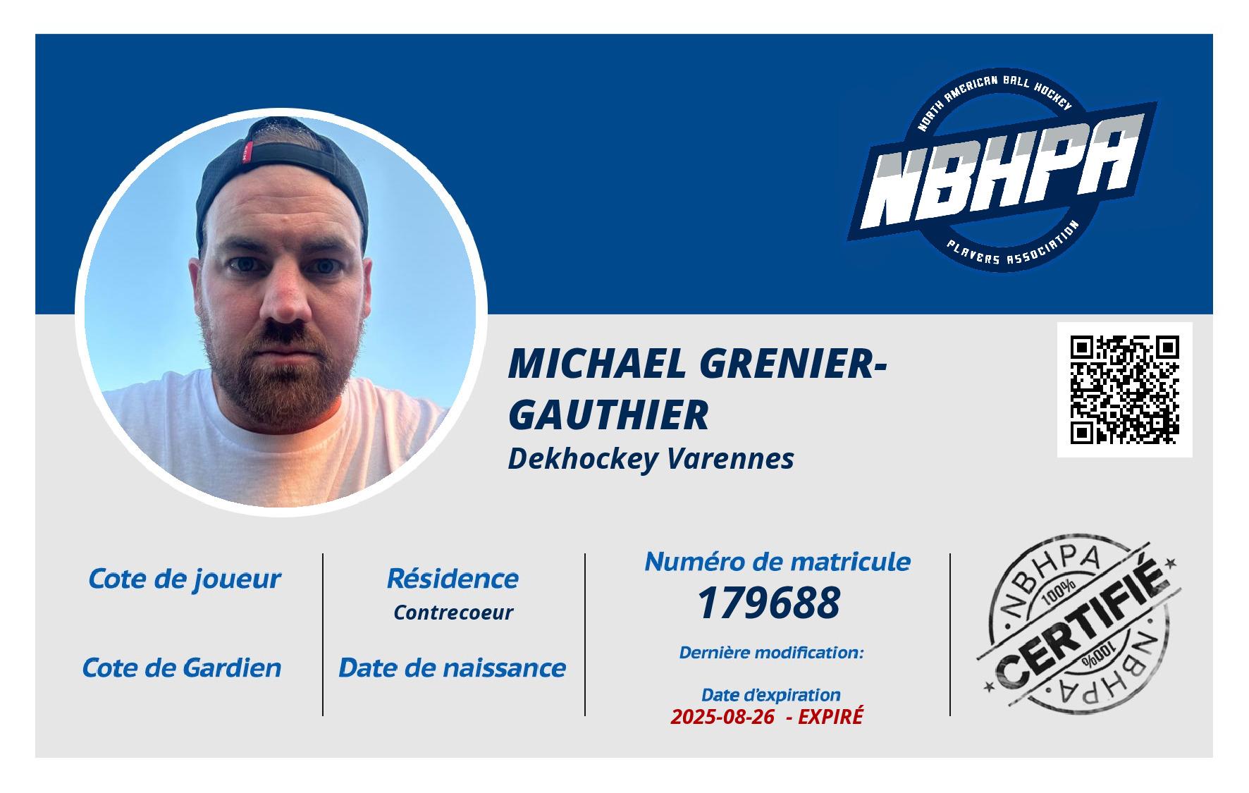 Michael Grenier-Gauthier