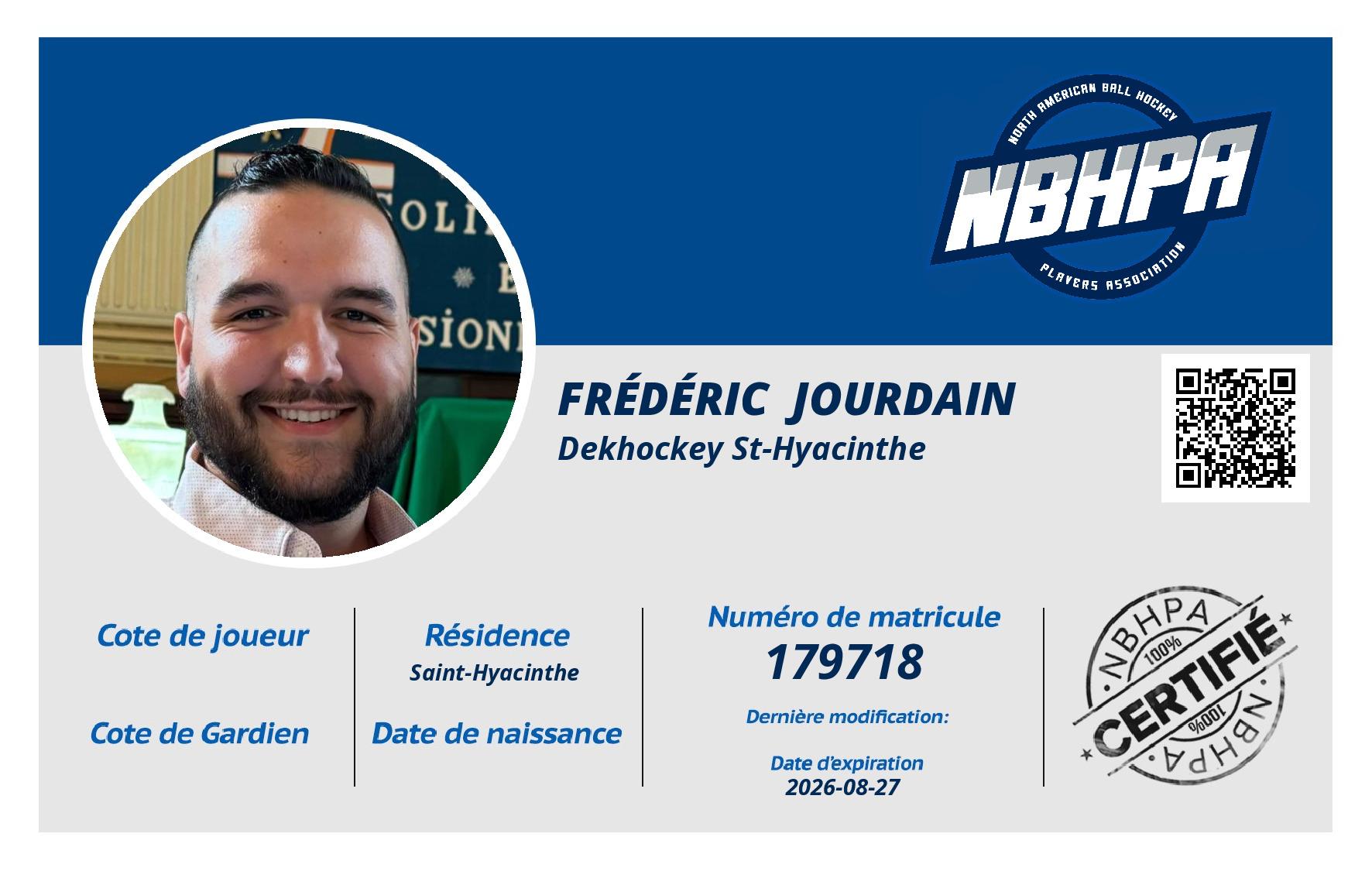 Frédéric  Jourdain 