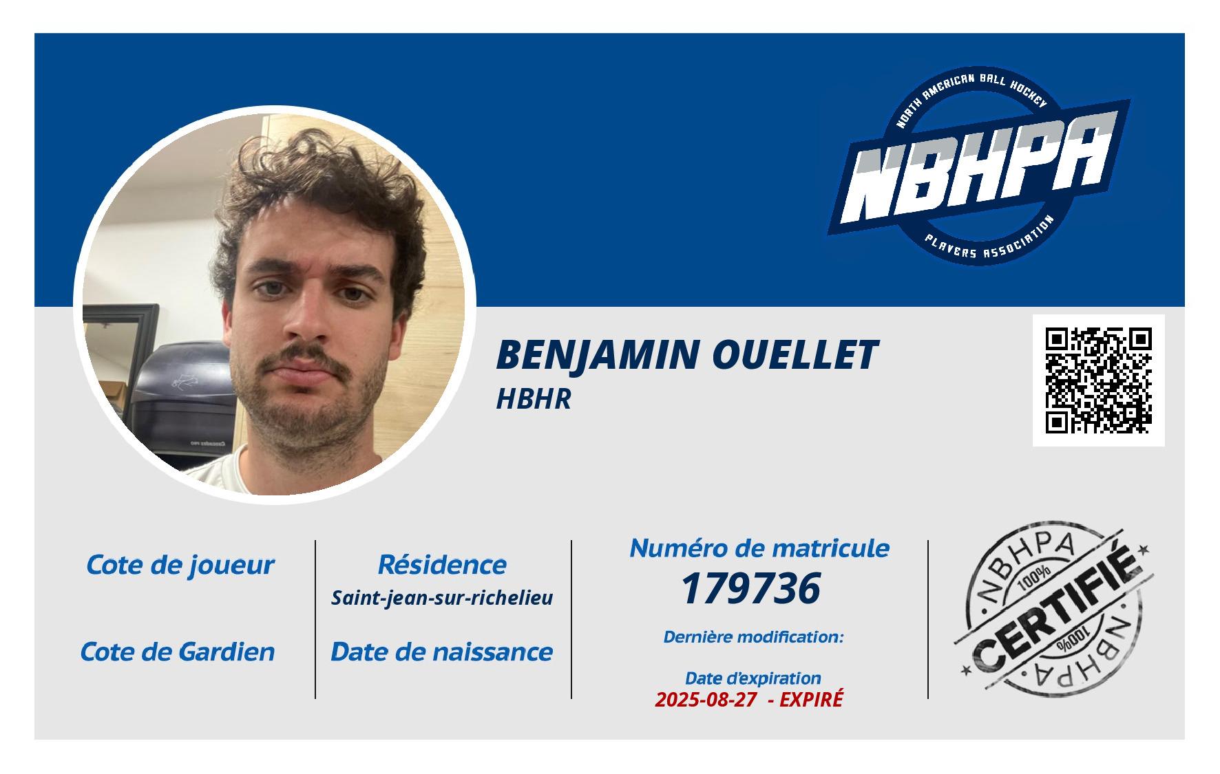 Benjamin Ouellet