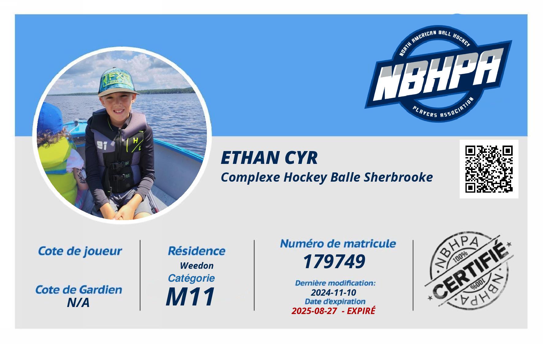 Ethan Cyr