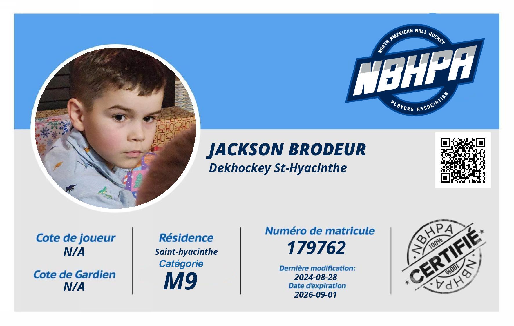 Jackson Brodeur