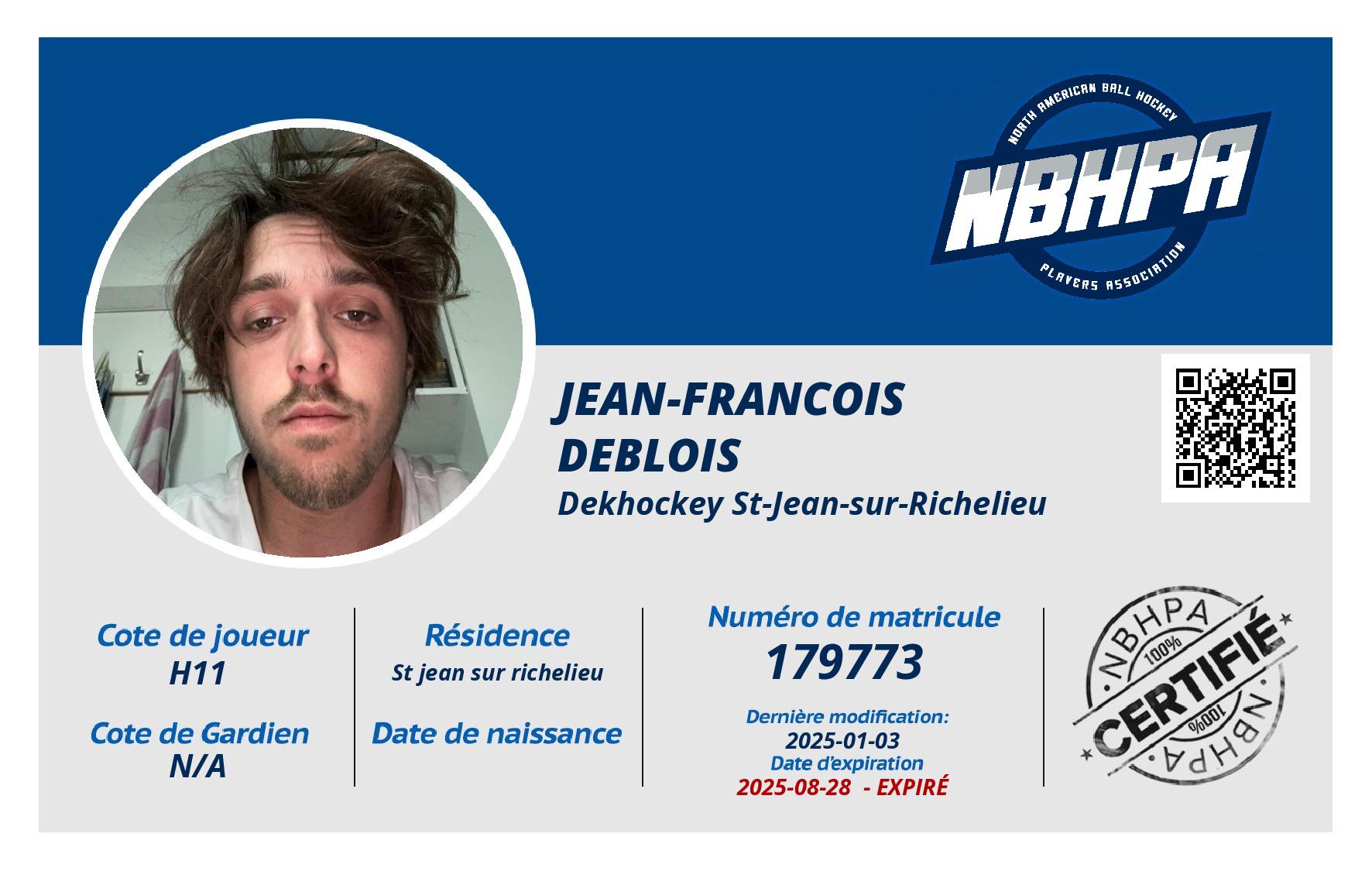 Jean-francois Deblois