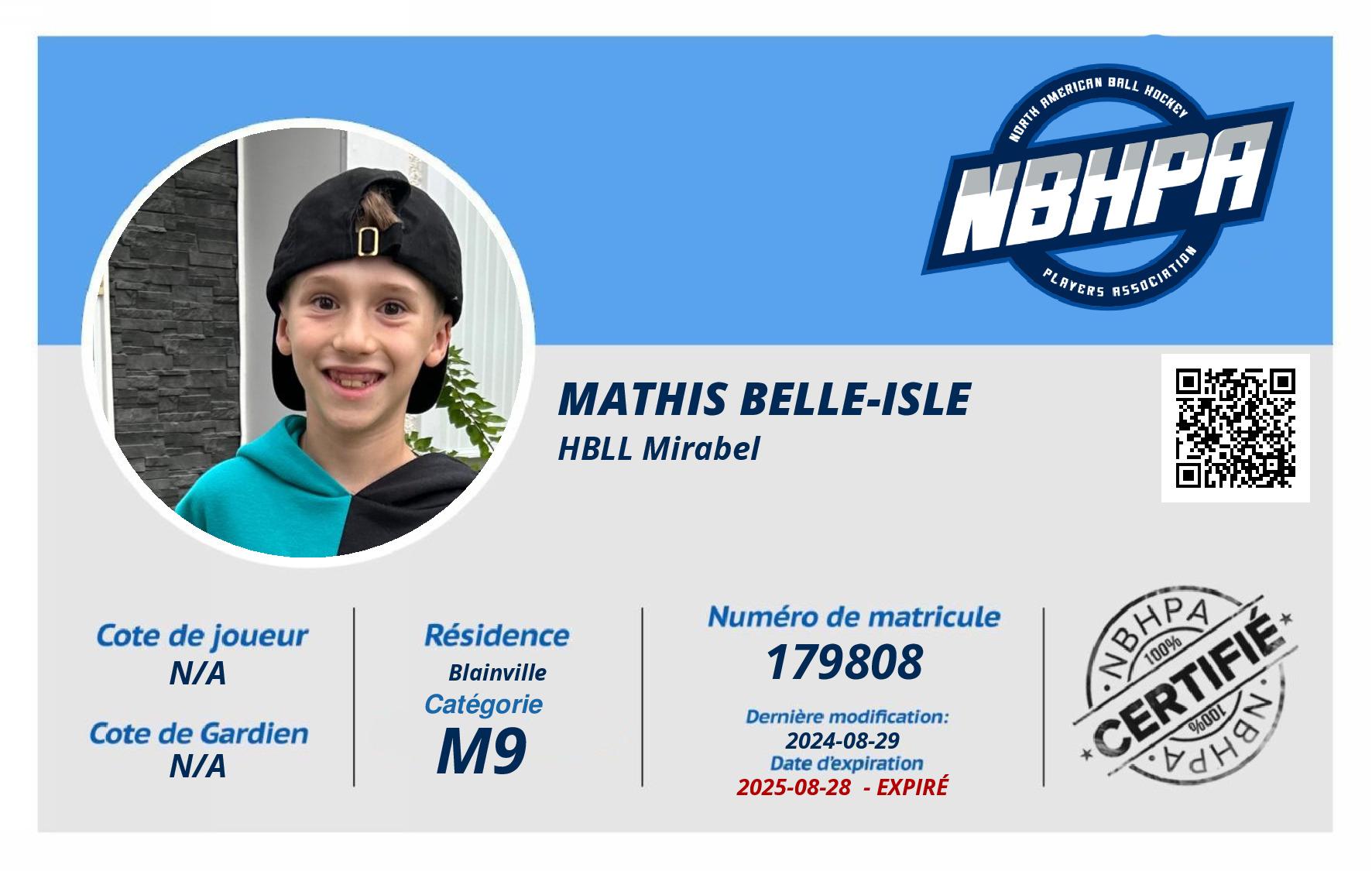 Mathis Belle-Isle