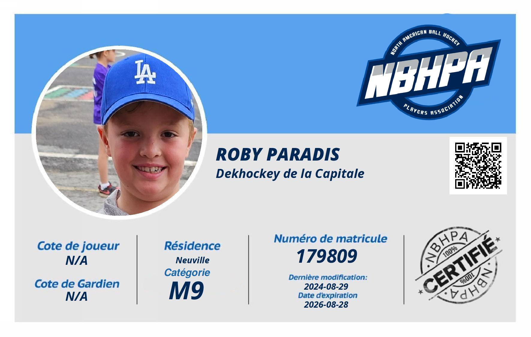 Roby Paradis