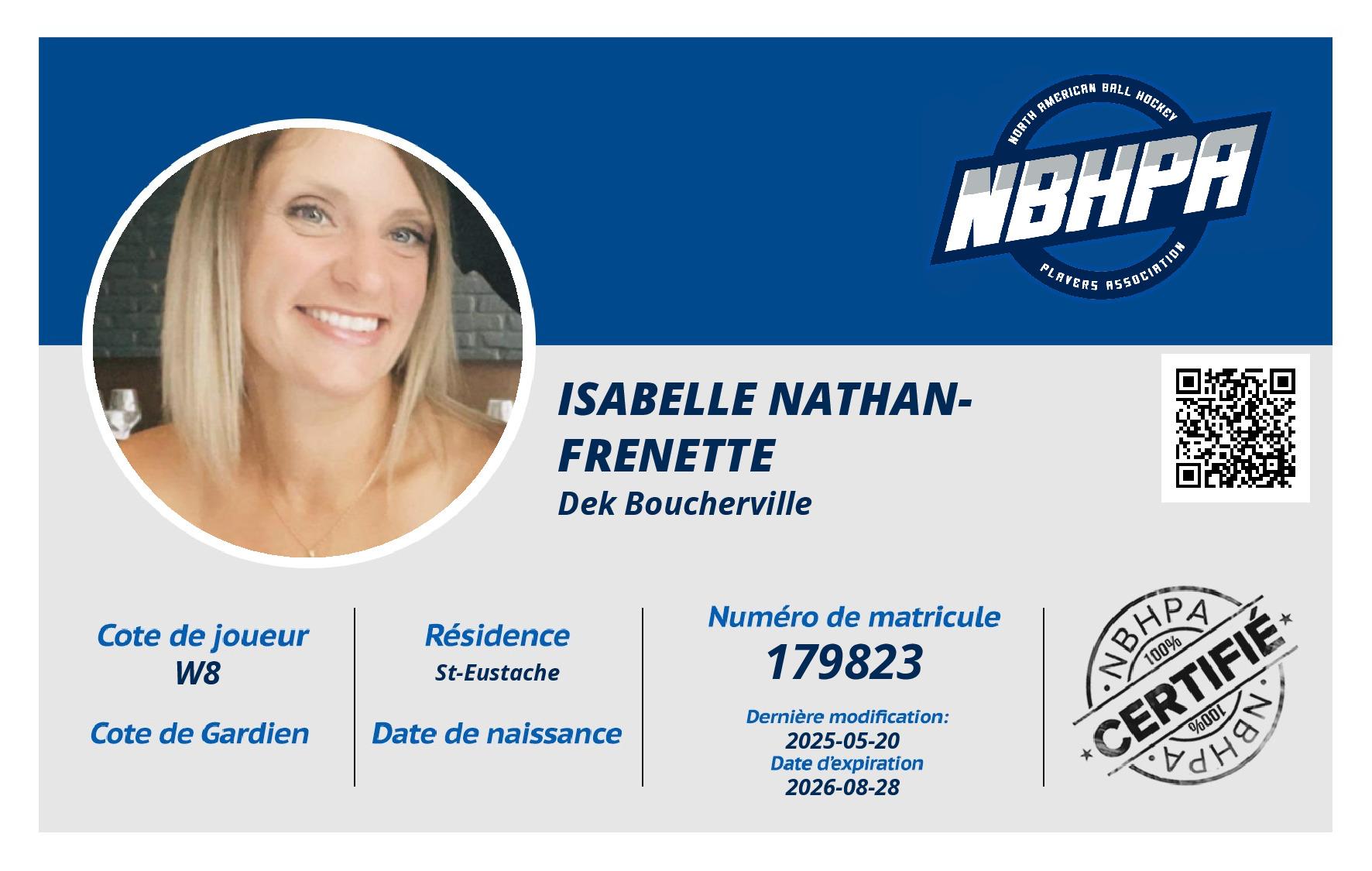 Isabelle Nathan-Frenette