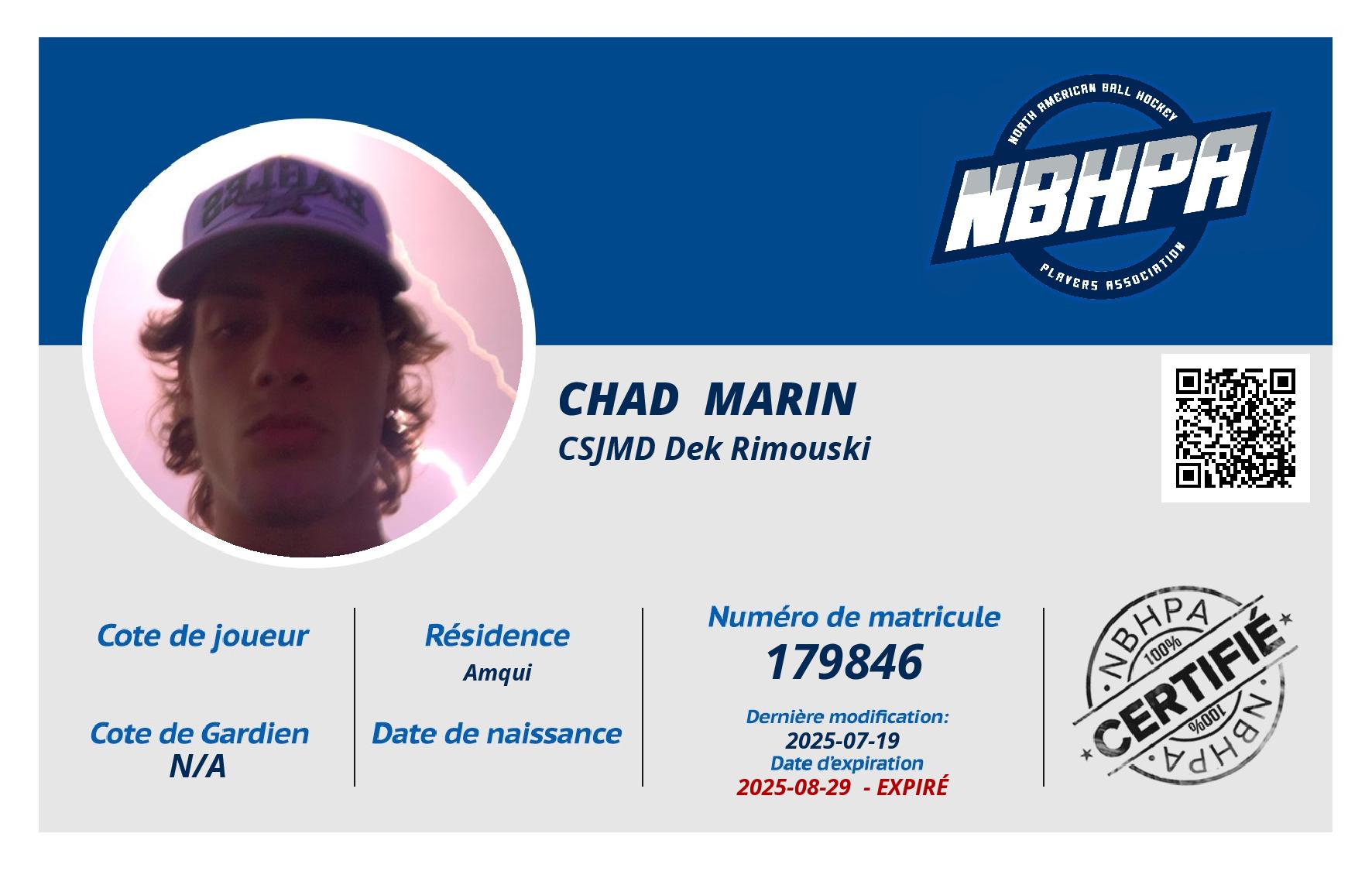 Chad  Marin 