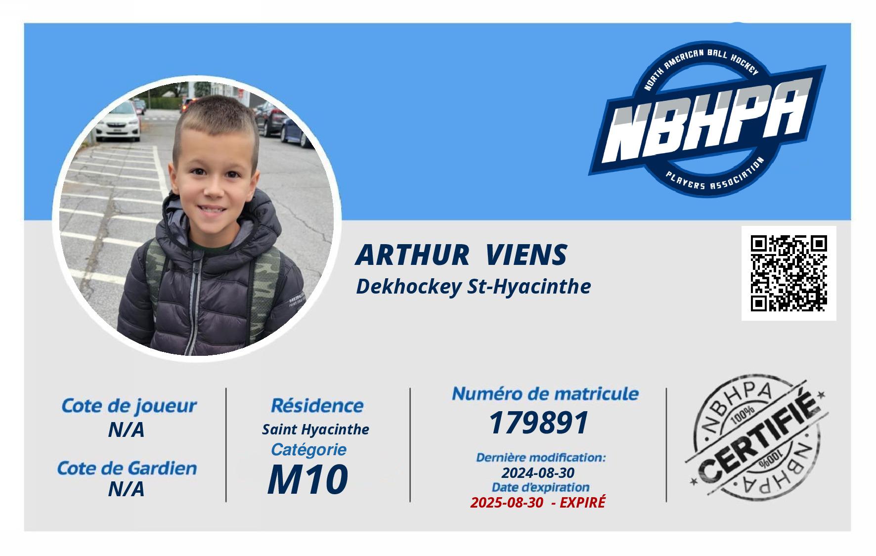 Arthur  Viens