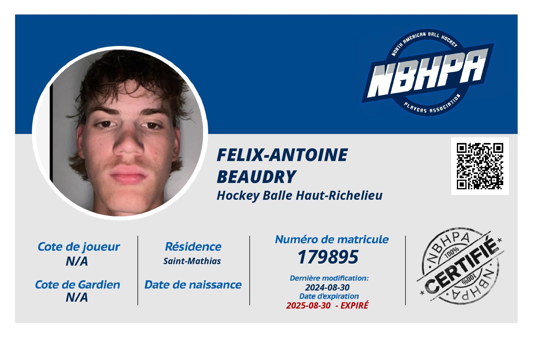 Felix-Antoine Beaudry