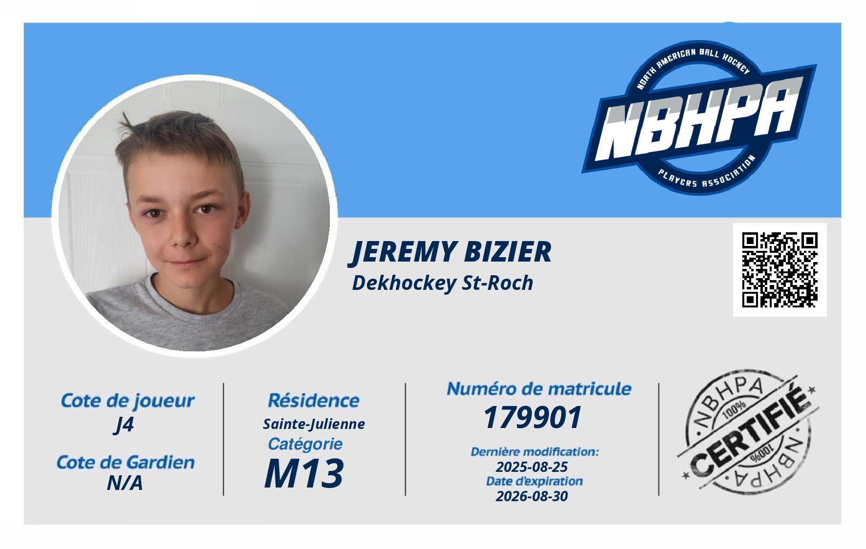 Jeremy Bizier