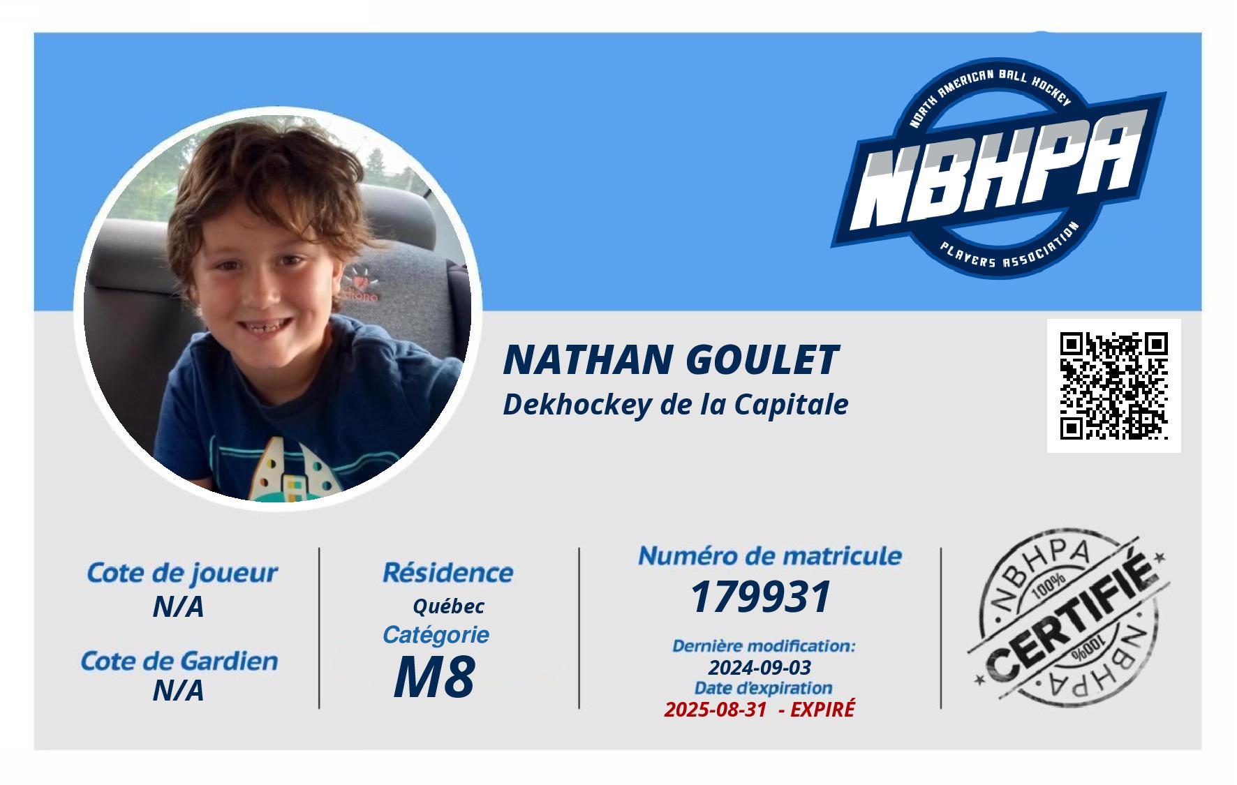 Nathan Goulet