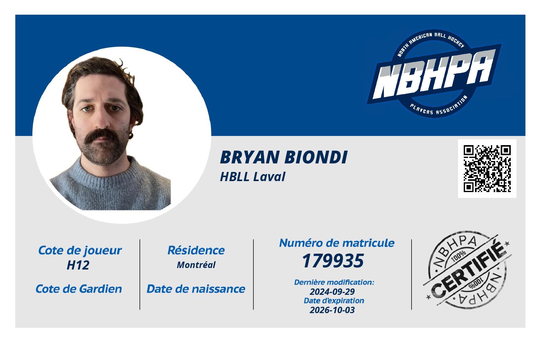 Bryan Biondi