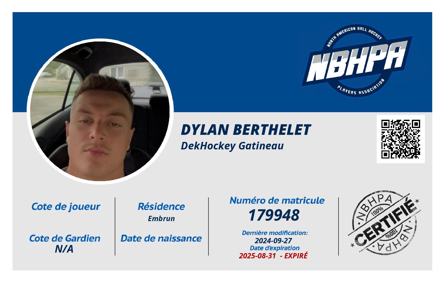 Dylan Berthelet