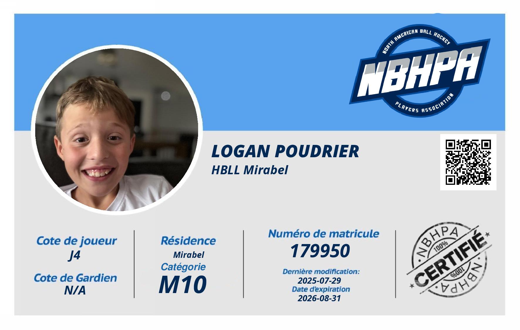 Logan Poudrier