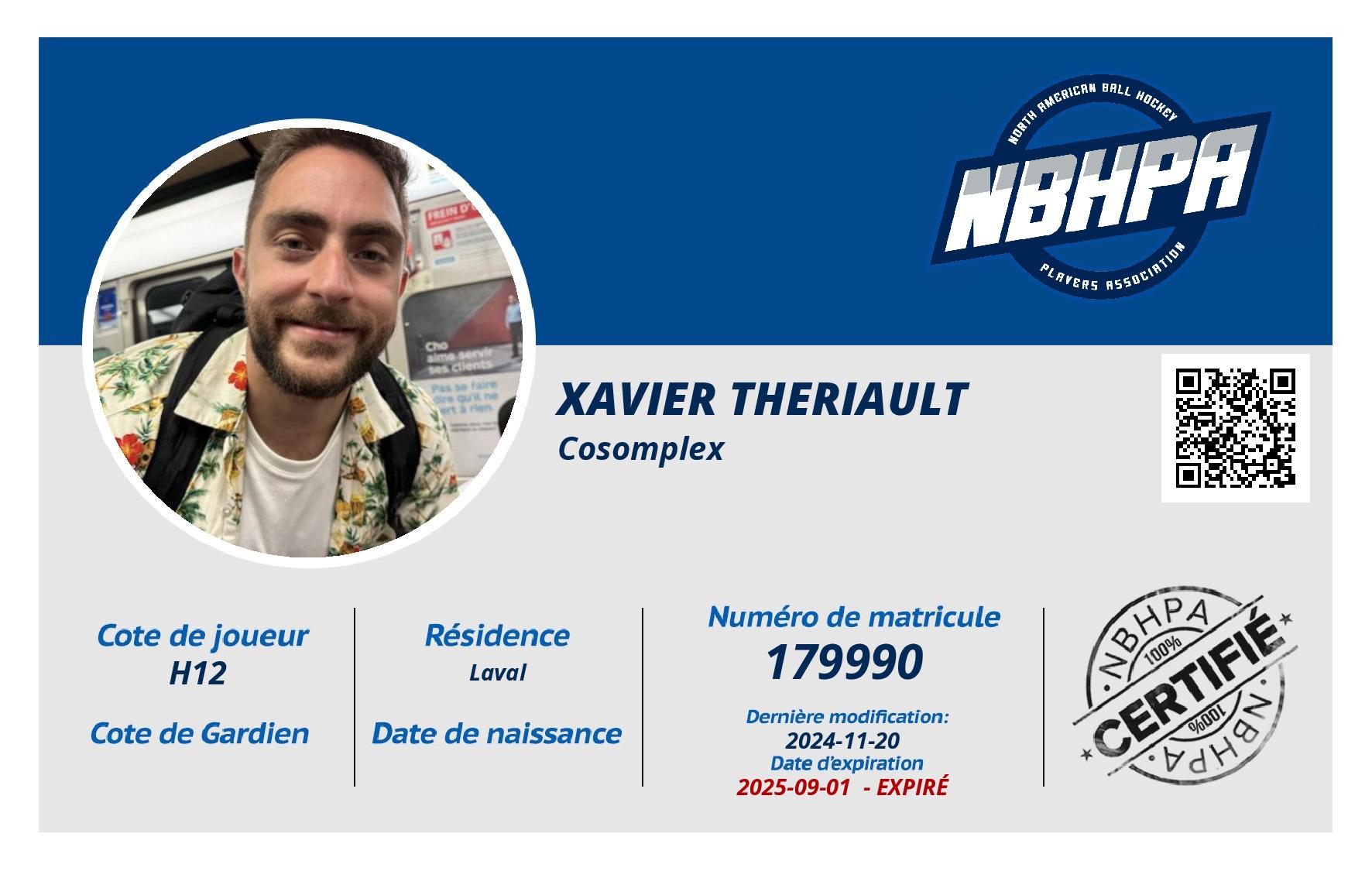 Xavier Theriault