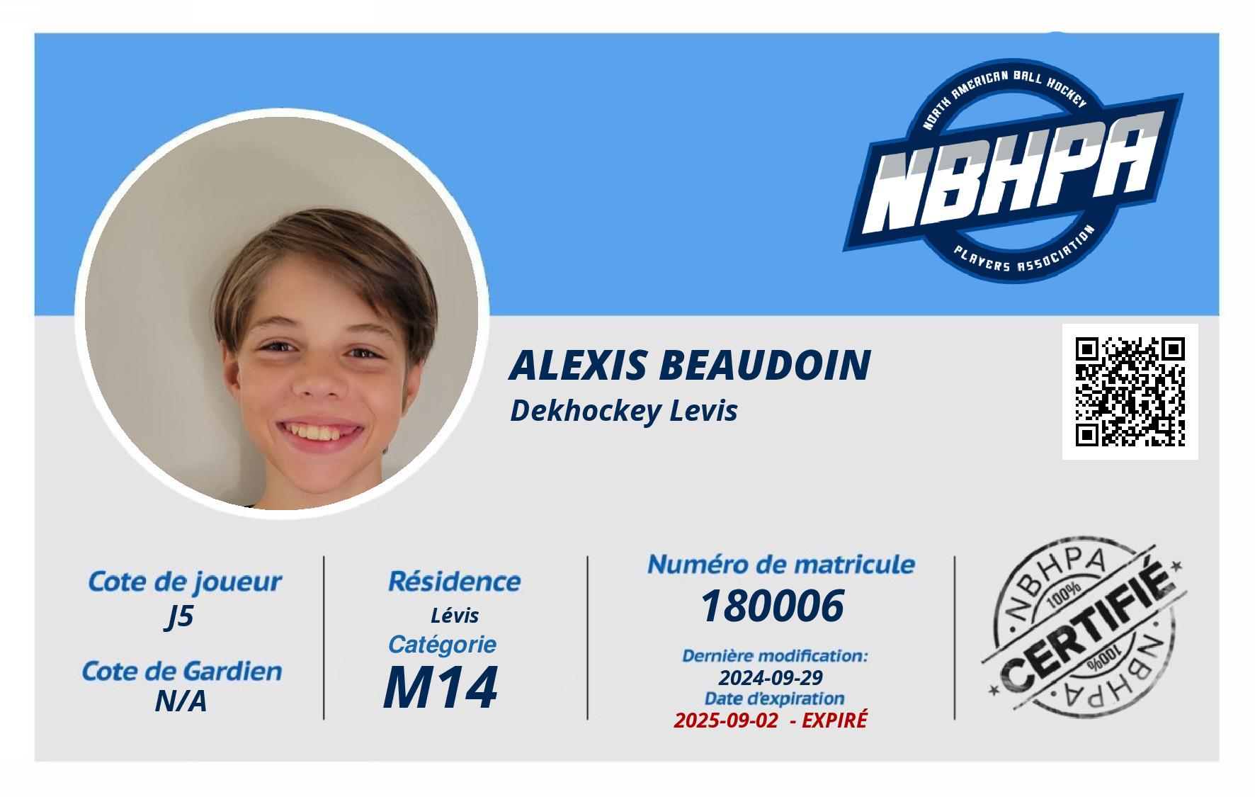 Alexis Beaudoin