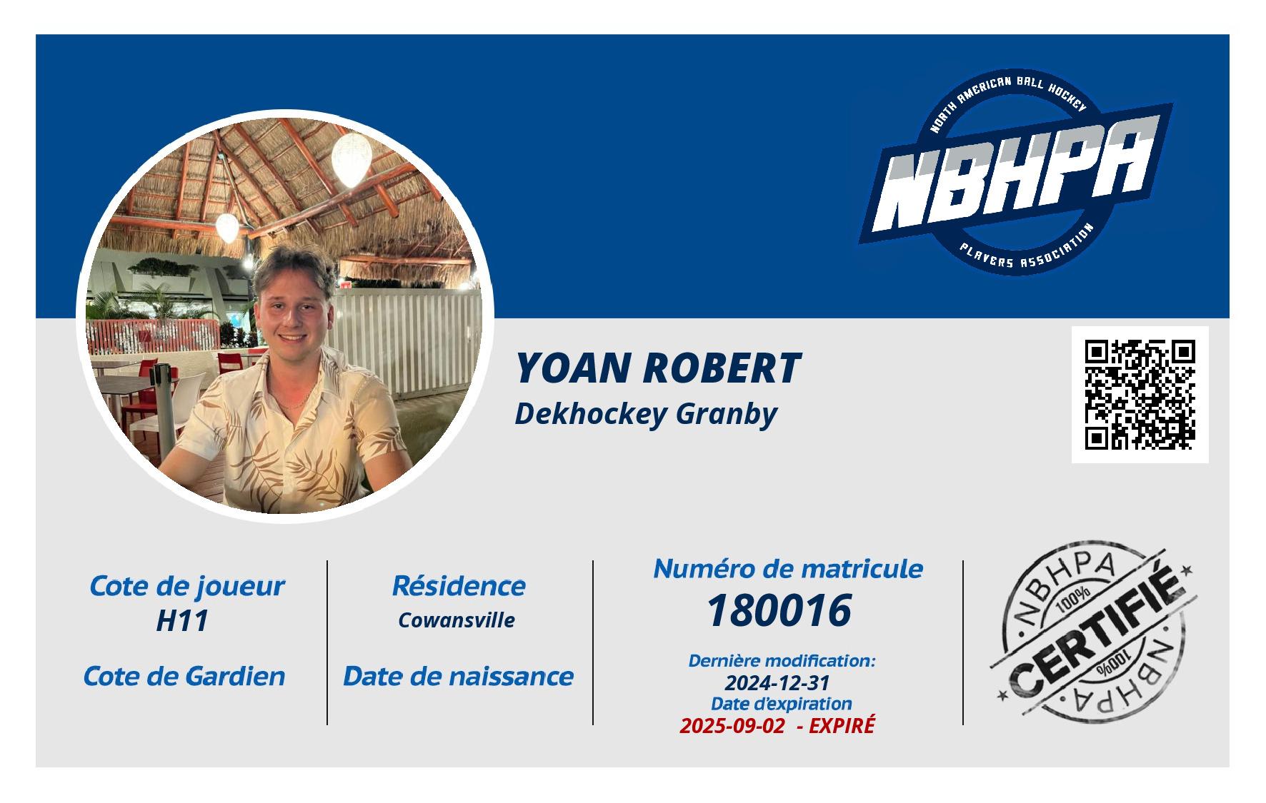 Yoan Robert