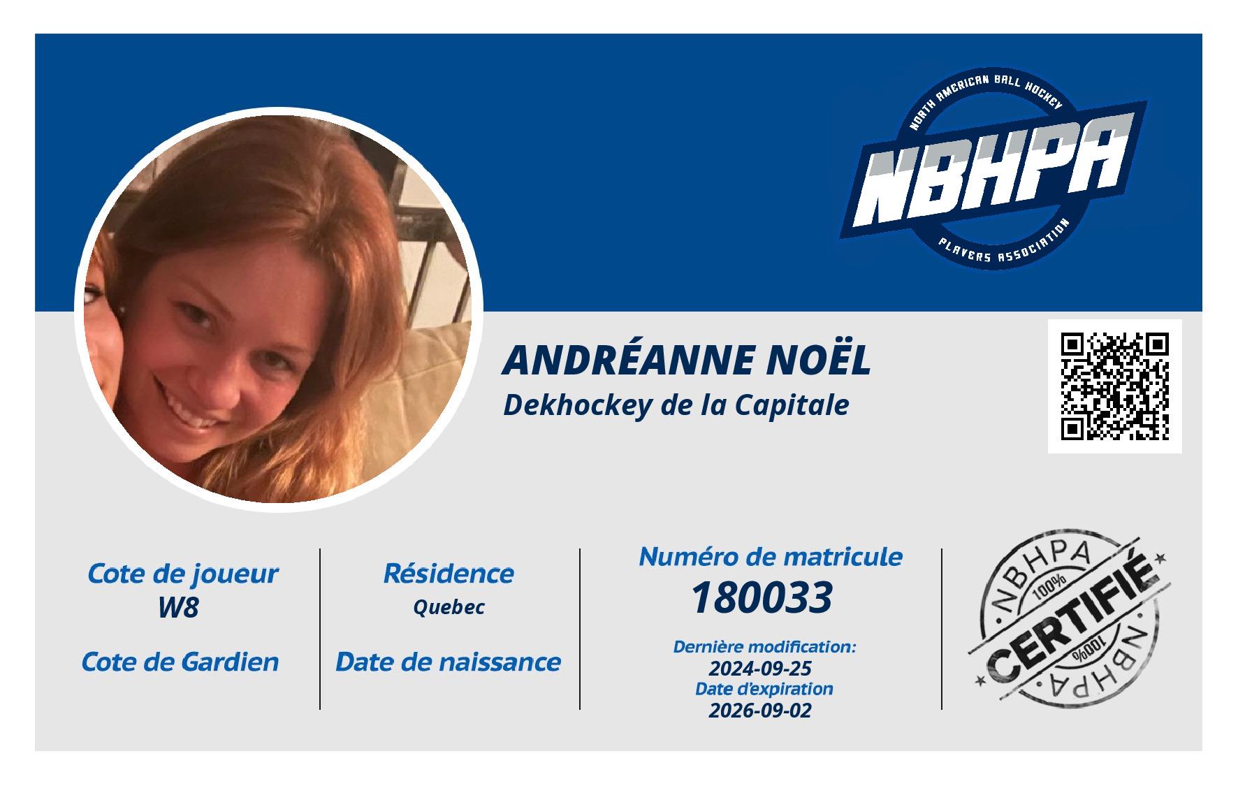 Andréanne Noël 