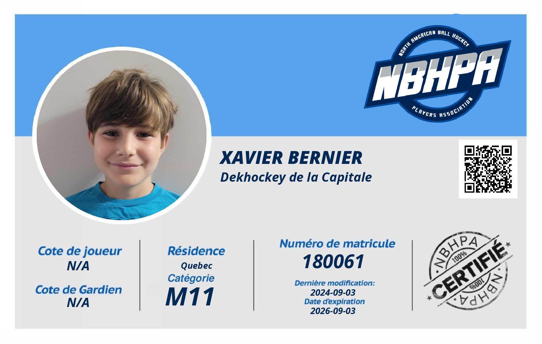 Xavier Bernier